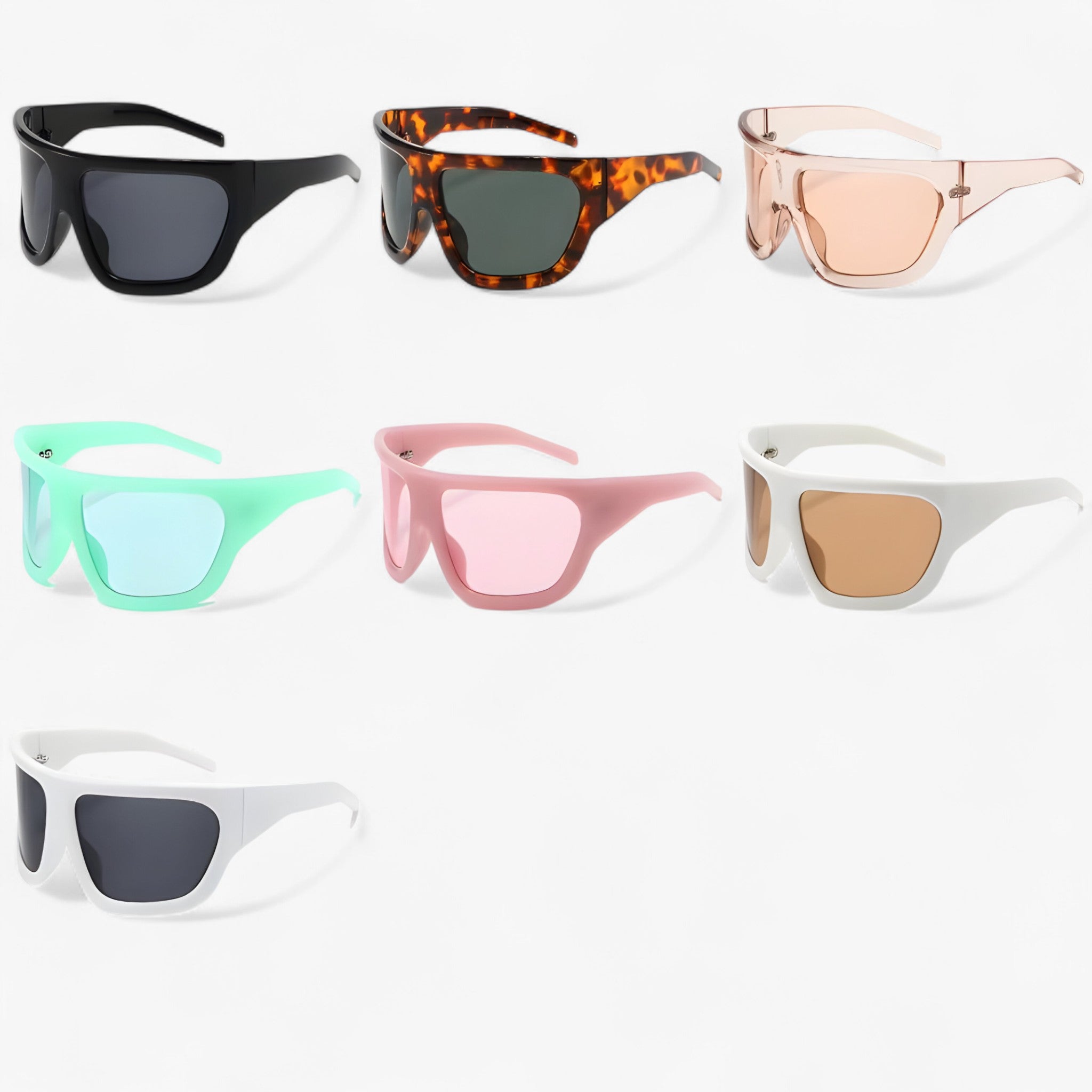Ryder | Steampunk overdimensionerede sportssolbriller - - men's fashion - {{ product_tags }