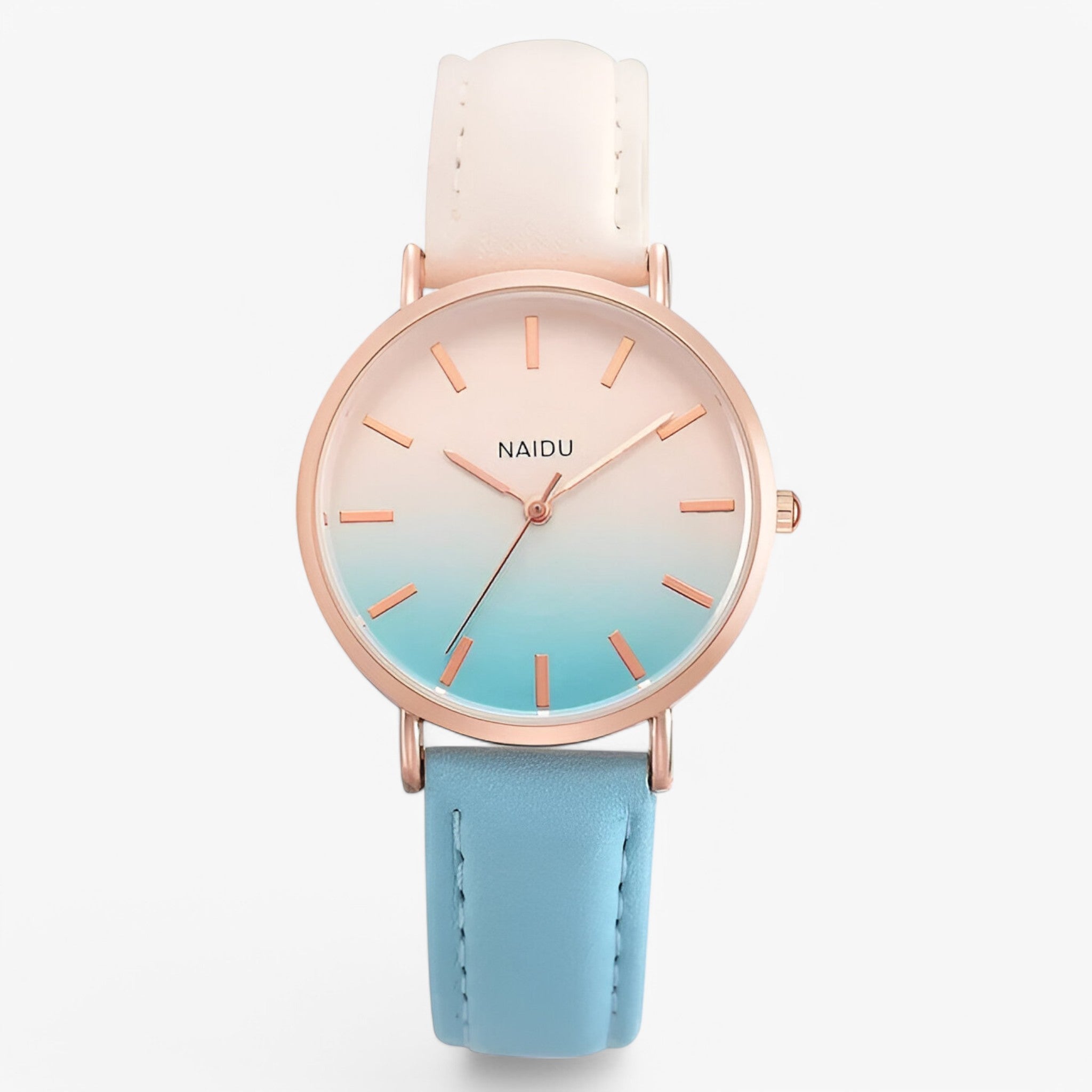 Vivienne | Elegant damearmbåndsur med raffineret design - Blå himmel - watches - {{ product_tags }