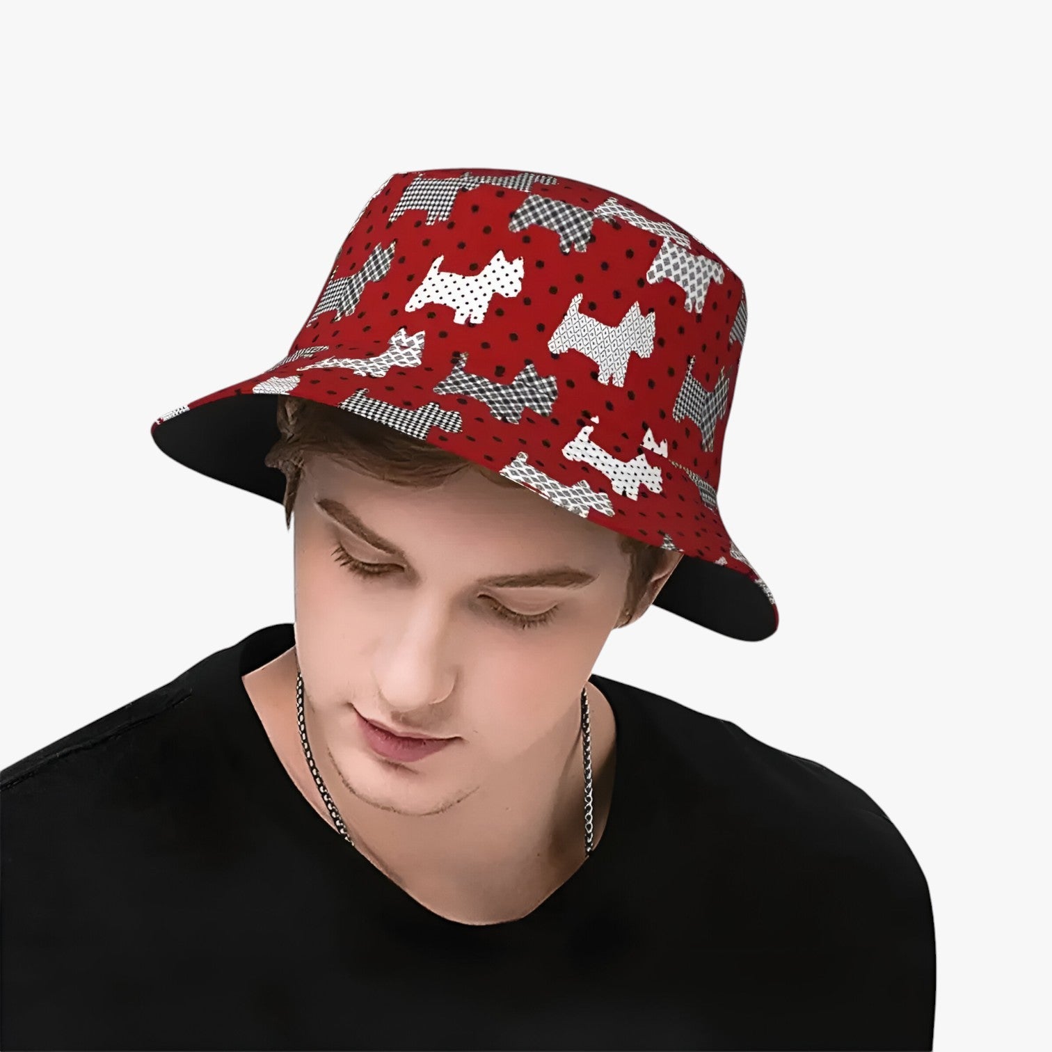 Derek | Stilfuld og beskyttende – Cartoon sommerhat til mænd - - men's fashion - {{ product_tags }
