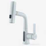 Kirkan | Faucets - Digital Temperature & Retractable Waterfall Spout