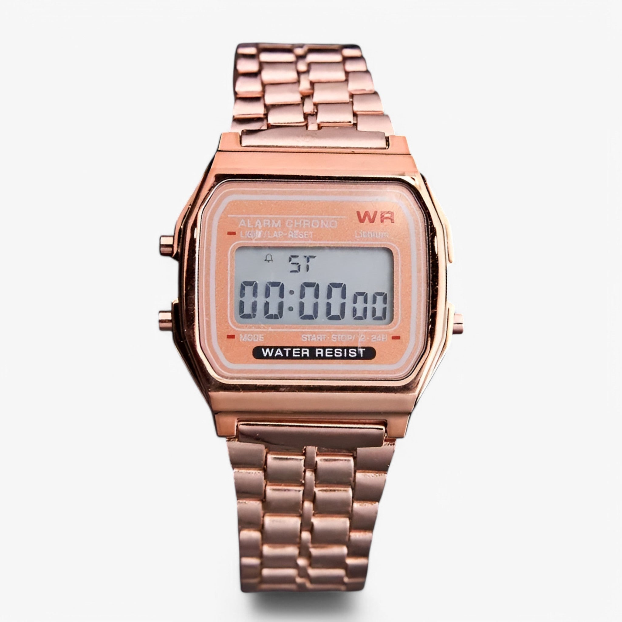 Ragnar | Digitalt militærur i rustfrit stål - rosa guld - Ragnar | Digitalt militærur i rustfrit stål- €25 - {{ product_tags }