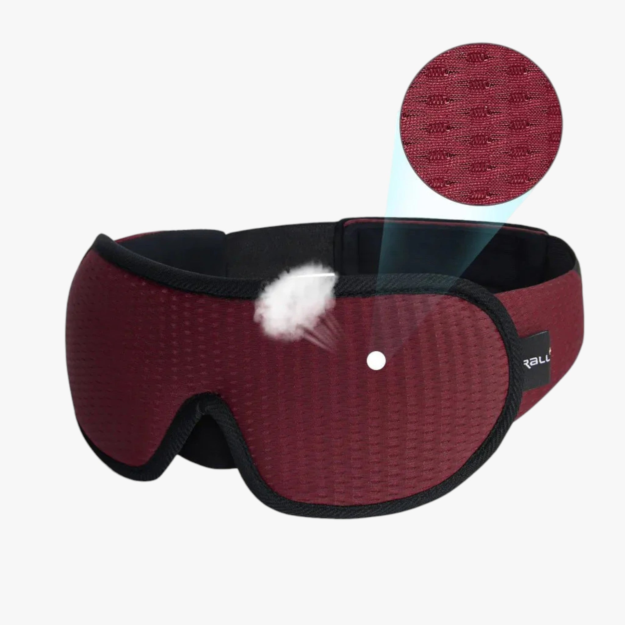 Dreampro | Øjenmaske UltraComfort 3D: Perfekt mørke - Rød - other - {{ product_tags }