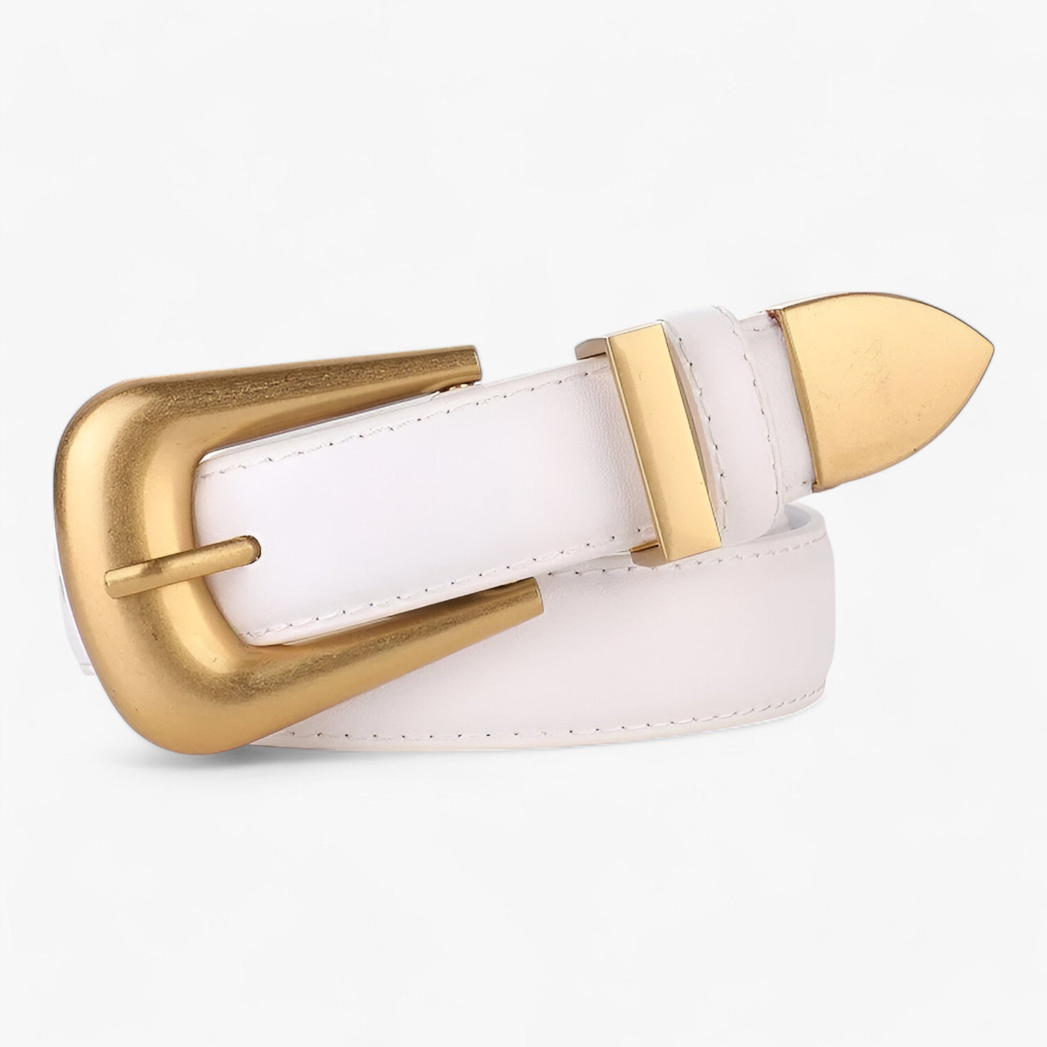Sophia | Gesp bælte - Komfortabelt og trendy - Hvid 100cm - women's fashion - {{ product_tags }