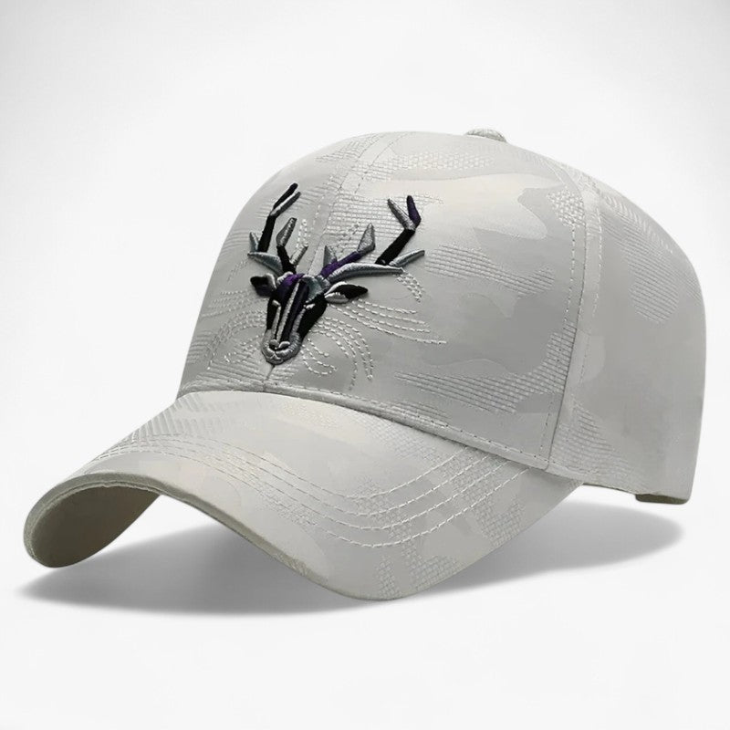 Chad | Trendy Totem Trucker Cap – Stilfuld & Åndbar til Forår/Sommer - hvid Justerbar 55-60cm - men's fashion - {{ product_tags }