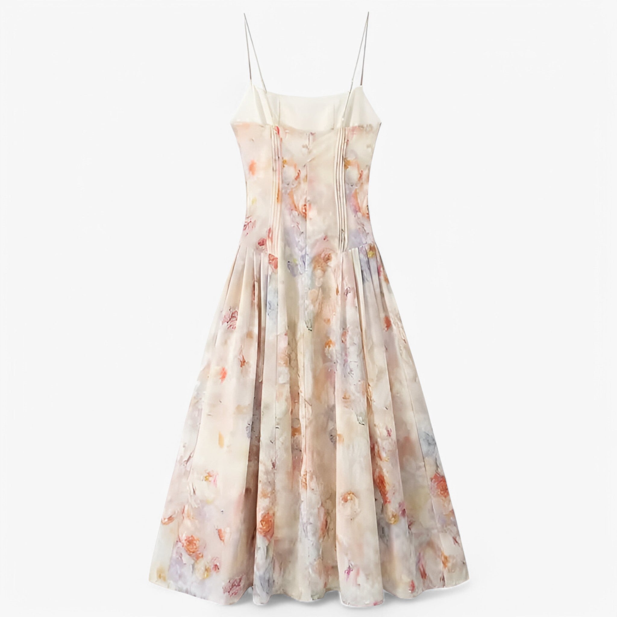 Elisa | Plisseret blomstret sommerkjole - - women's fashion - {{ product_tags }