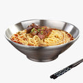 Evan | Ramen-Schüssel isoliert aus Edelstahl