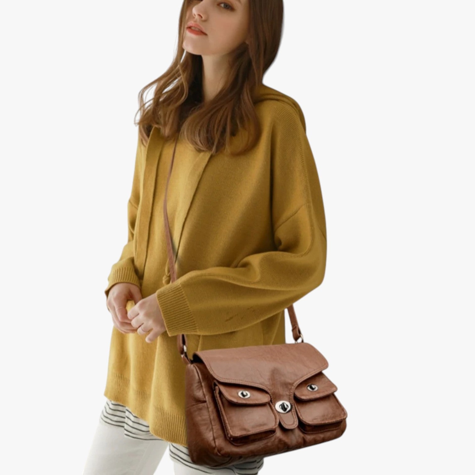 Amara | Elegant PU Læder Taske i Retrostil - - Amara | Elegant PU Læder Taske i Retrostil - €25 - {{ product_tags }