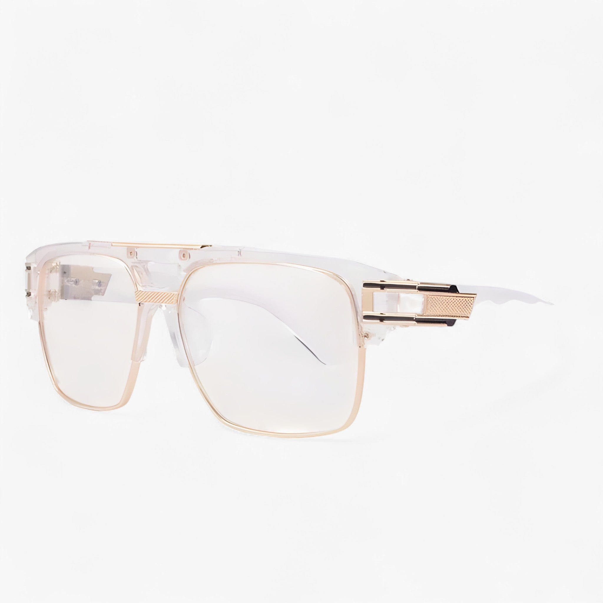 Luca | Vintage Retro Spejlede Designer Solbriller - Gennemsigtig Som billede - watches - {{ product_tags }