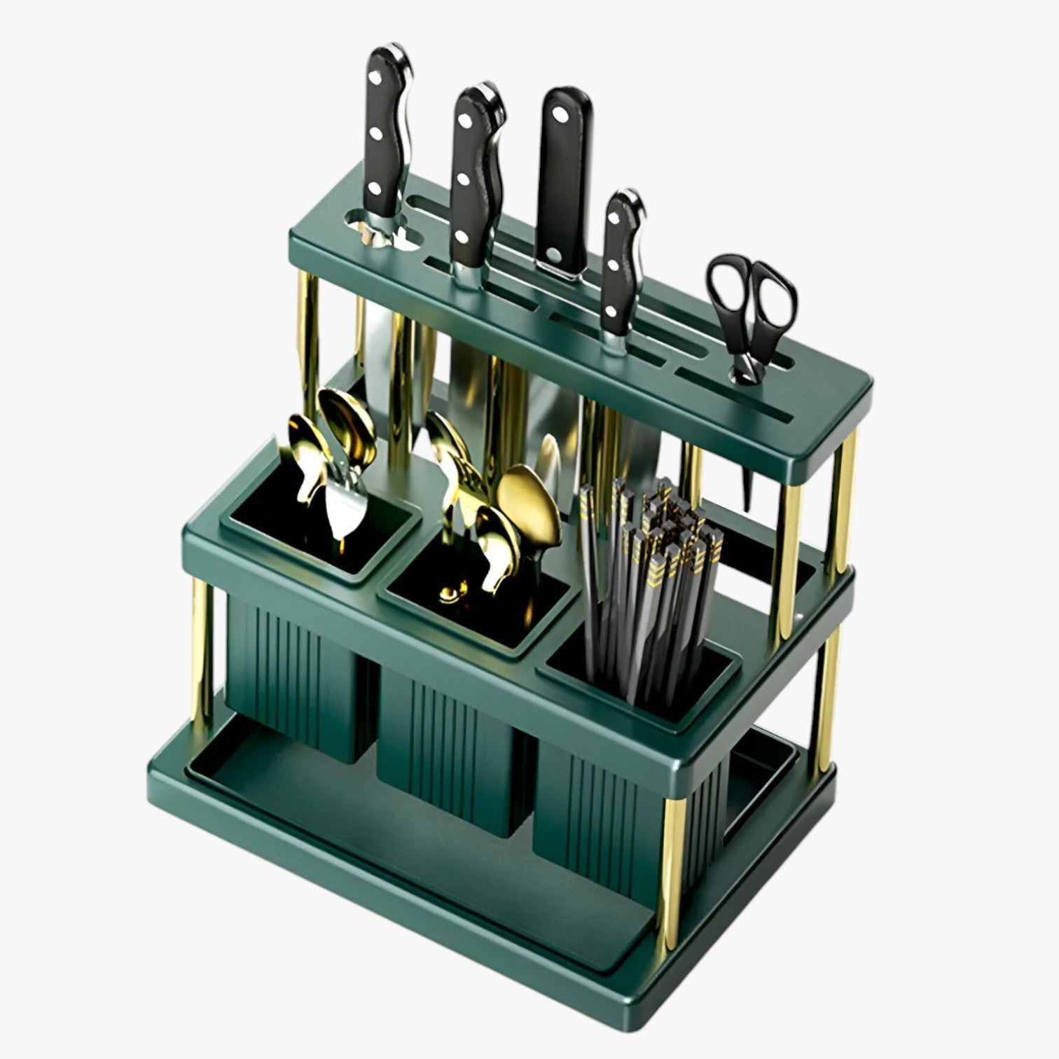 Emmelyn | Pladsbesparende køkkenorganisator – Hold dit køkkenbord pænt - - house & garden - {{ product_tags }