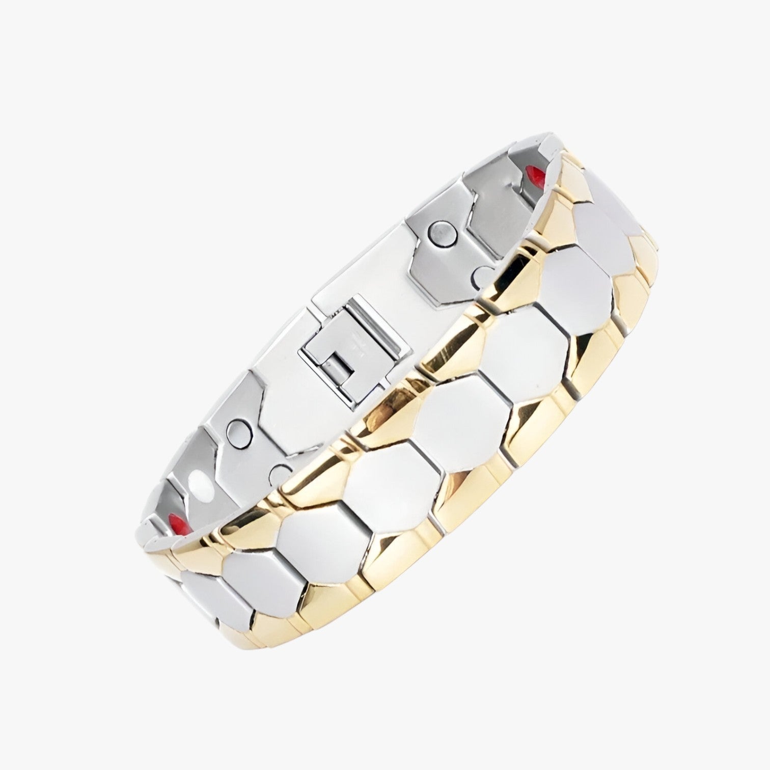 Jorosh | Afneembart geometrisk armbånd til mænd - Hvid-guld - watches - {{ product_tags }
