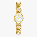 Mira| Elegante reloj de pulsera con perla de marisco
