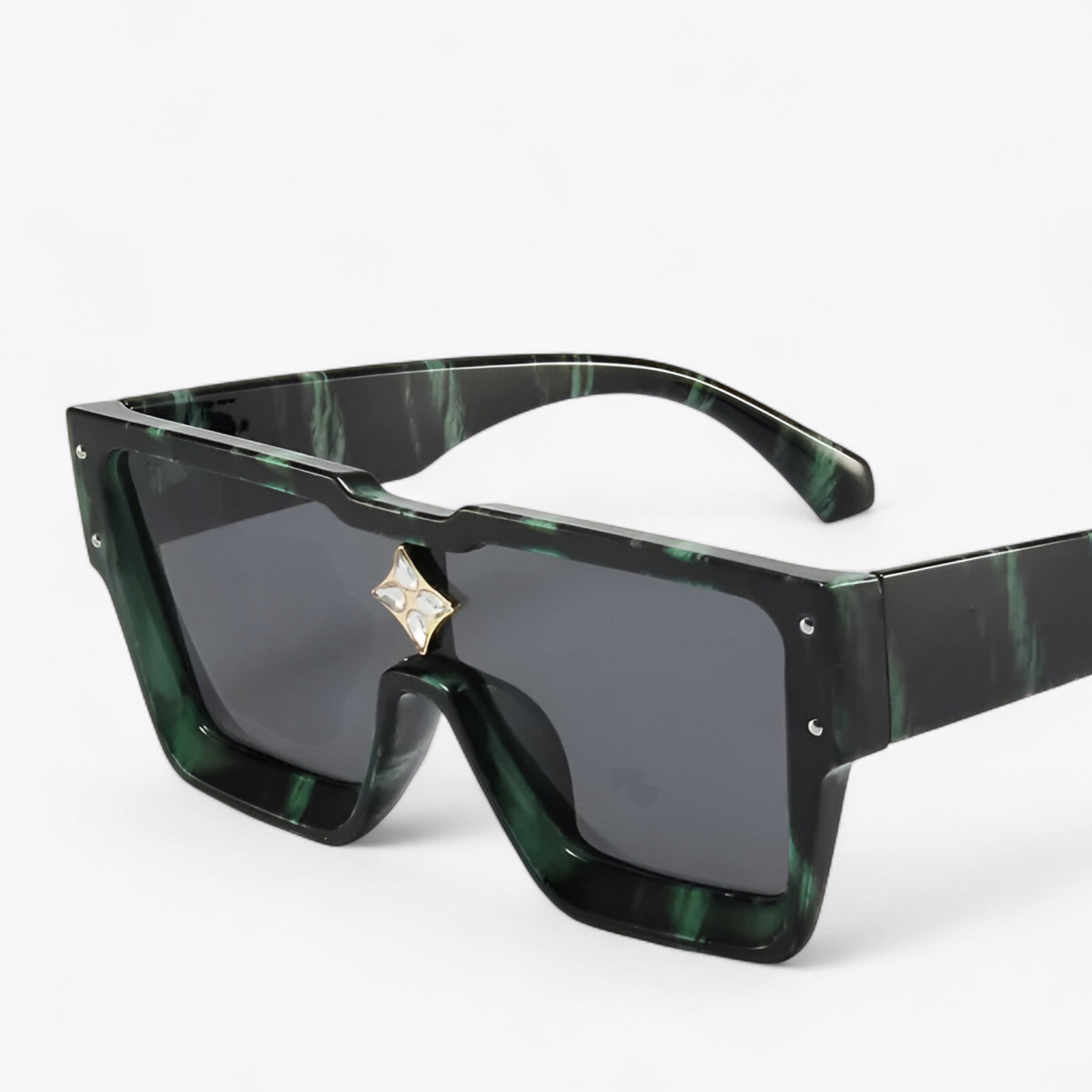 Victor | Unisex firkantet solbrille med UV400-beskyttelse - - men's fashion - {{ product_tags }