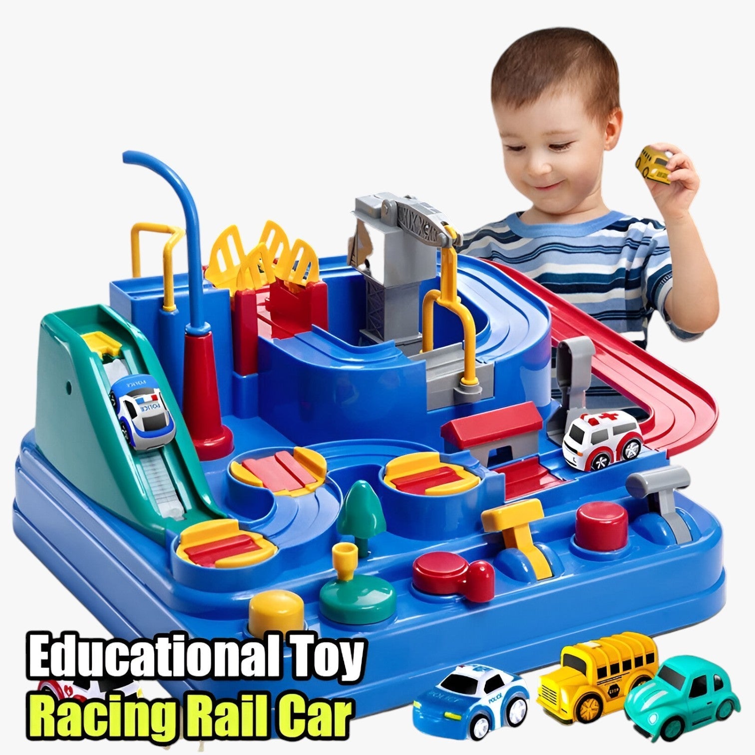 Racer | Læringslegebane til Børn - - baby - {{ product_tags }