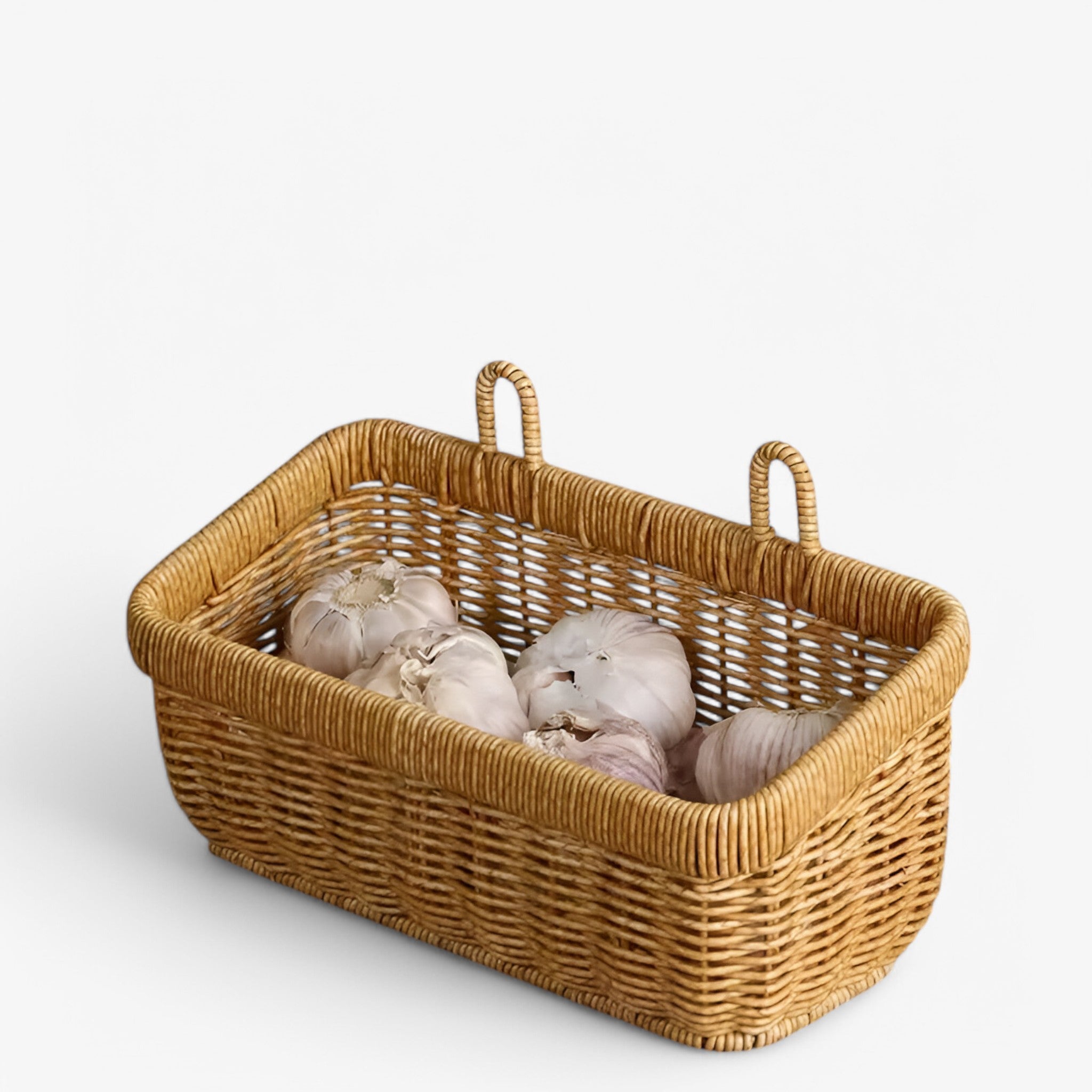 Lina | Håndvævet væghængt opbevaringskurv - - house & garden - {{ product_tags }