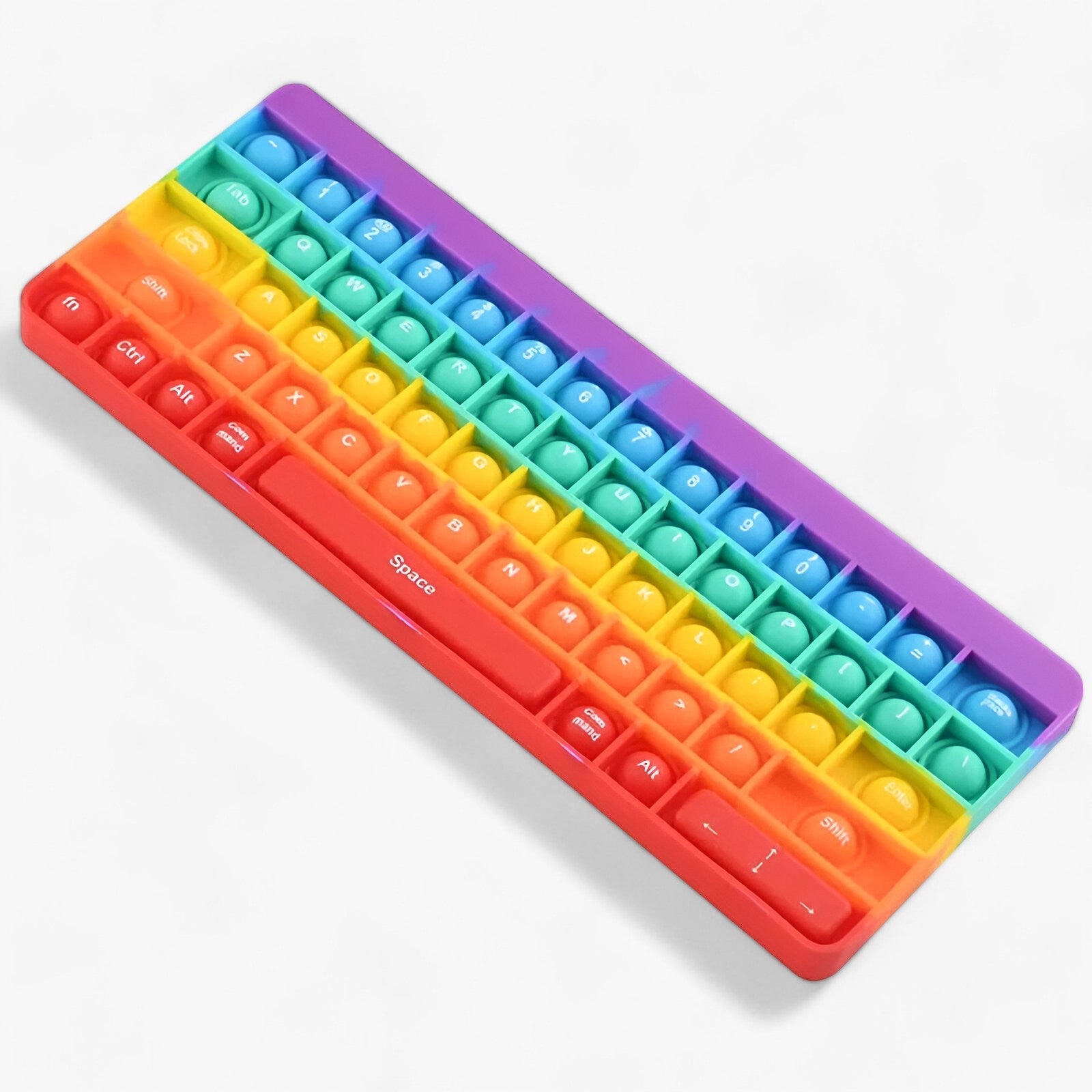 Kyle | Regnbue Fidget Tastatur - Stressfri Spiloplevelse - - other - {{ product_tags }