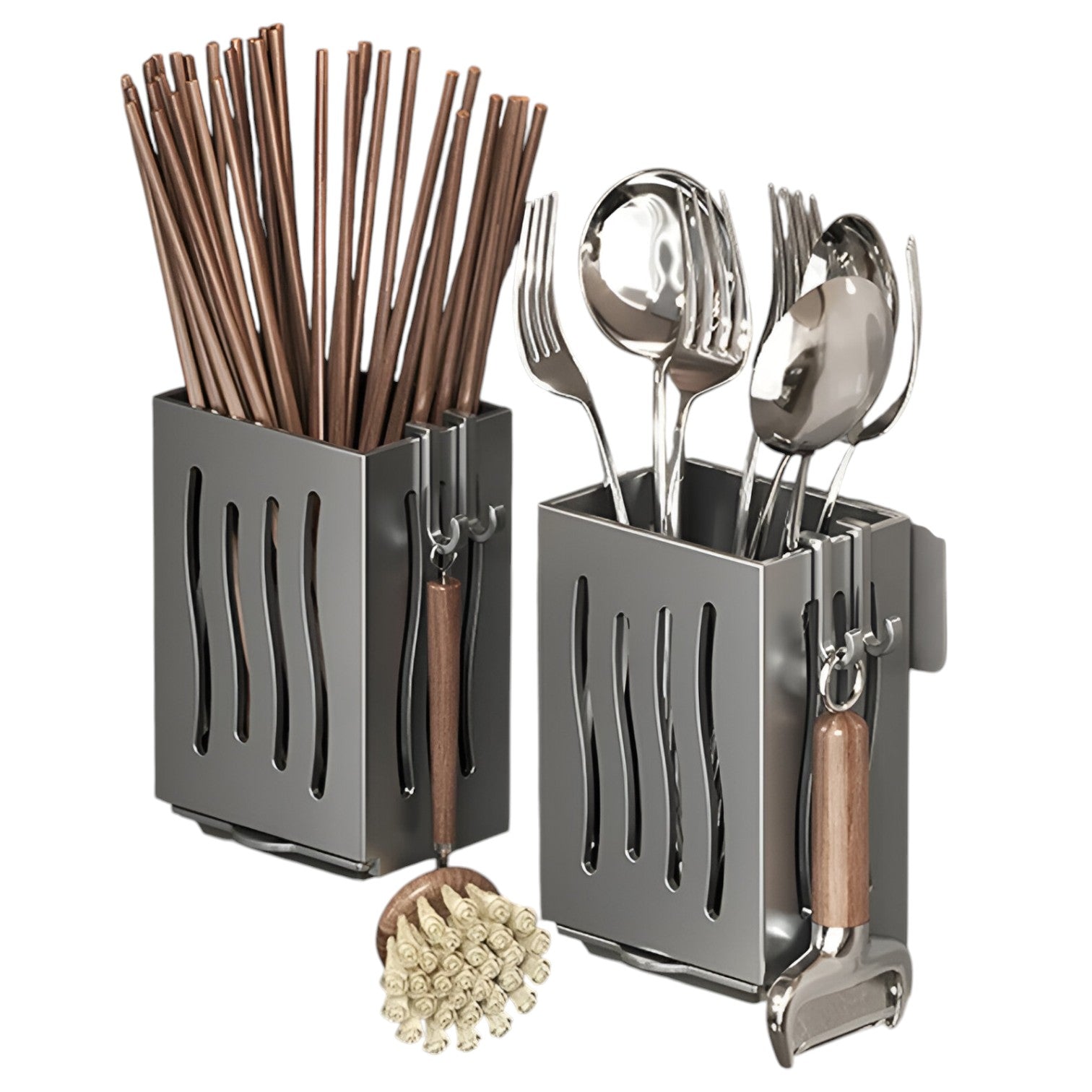 Kyren | Pladsbesparende Køkkenorganisator – Stilfuld & Multifunktionel - - house & garden - {{ product_tags }