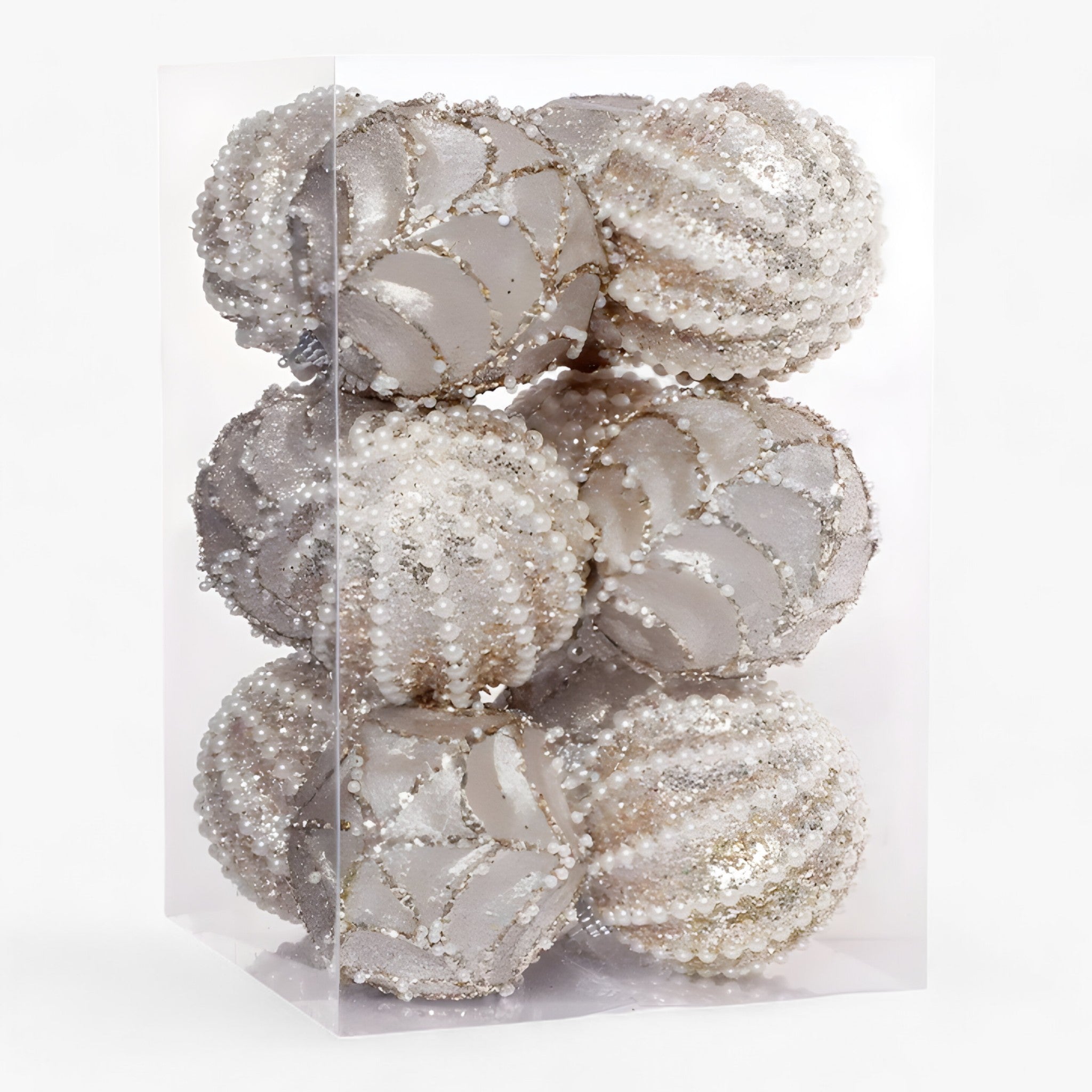 Funkeln | Hængende julekugler med pailletter – giv din trædekoration glamour - Guld 8cm - christmas - {{ product_tags }