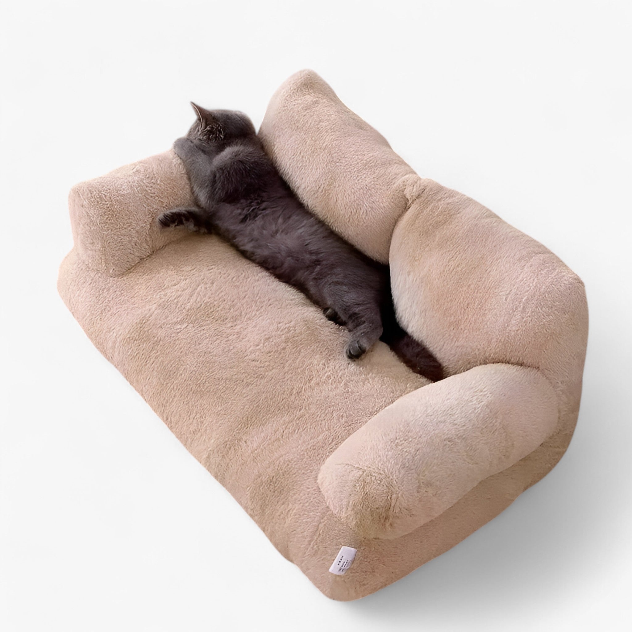 Luna | Luksuriøs Fløjl Kæledyrsseng til Komfort og Varme - - house & garden - {{ product_tags }