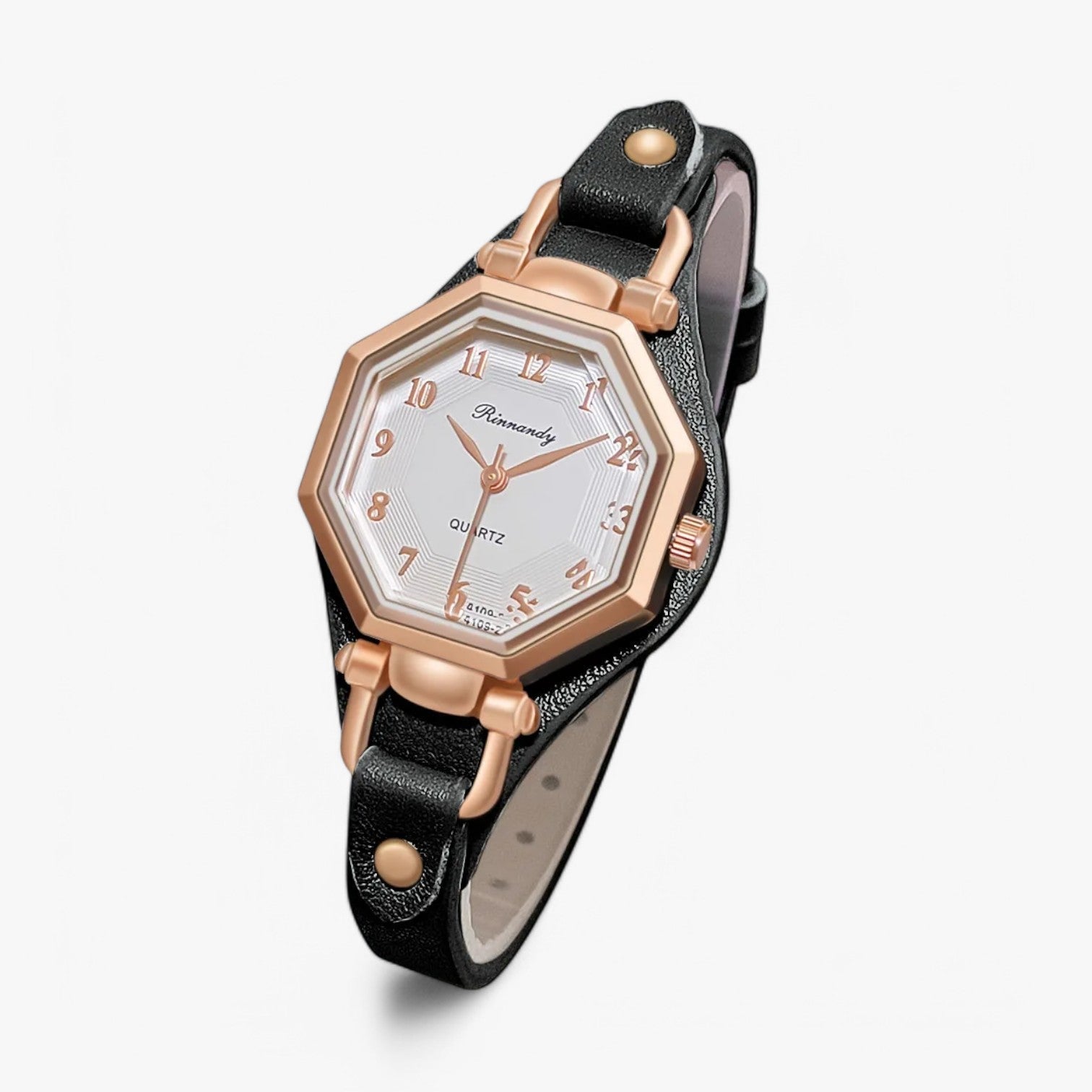 Asha | Elegant Kvarts Ur - Tidløs Stil til Enhver Anledning - Sort - watches - {{ product_tags }