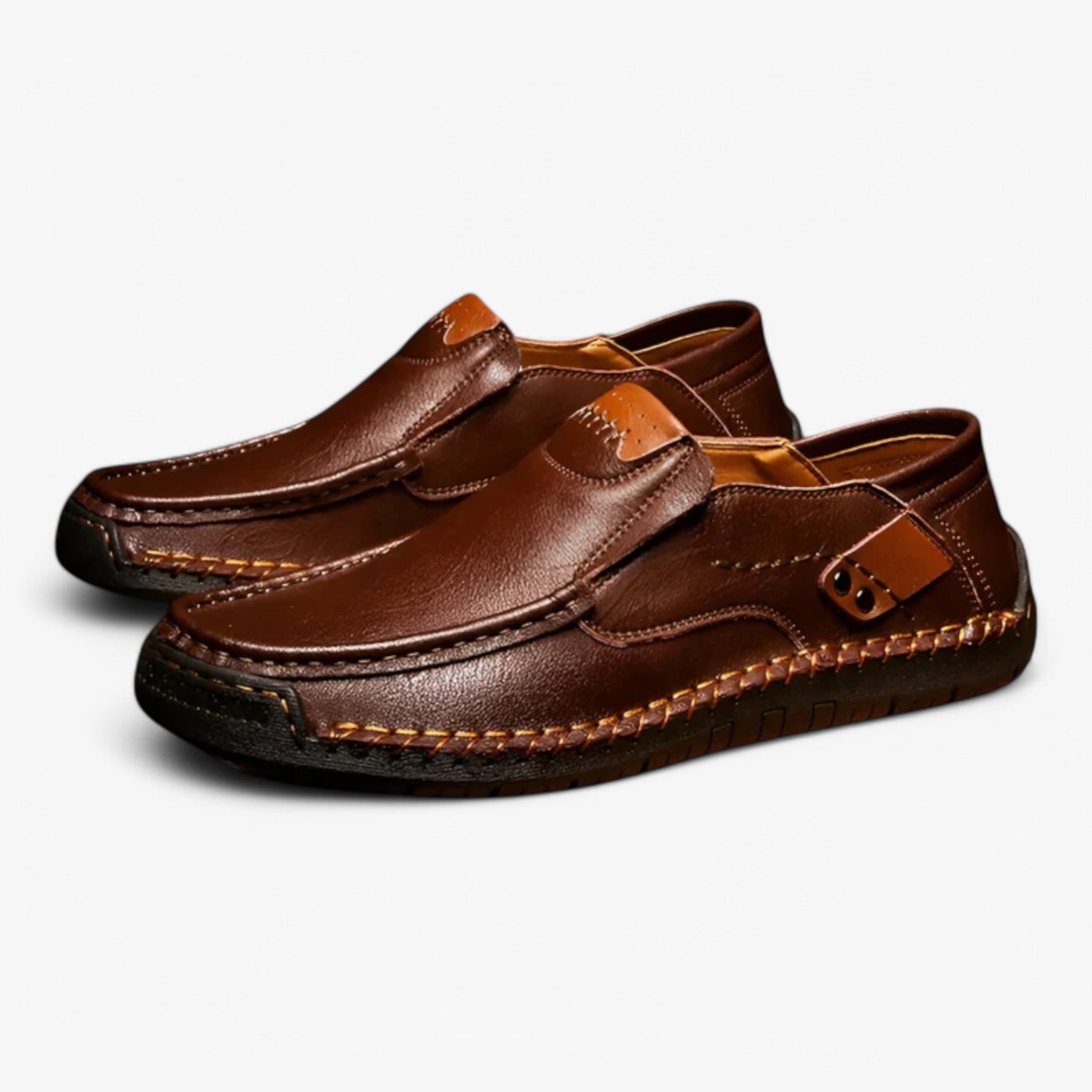 Theo | Håndlavede loafers i læder - - men's fashion - {{ product_tags }