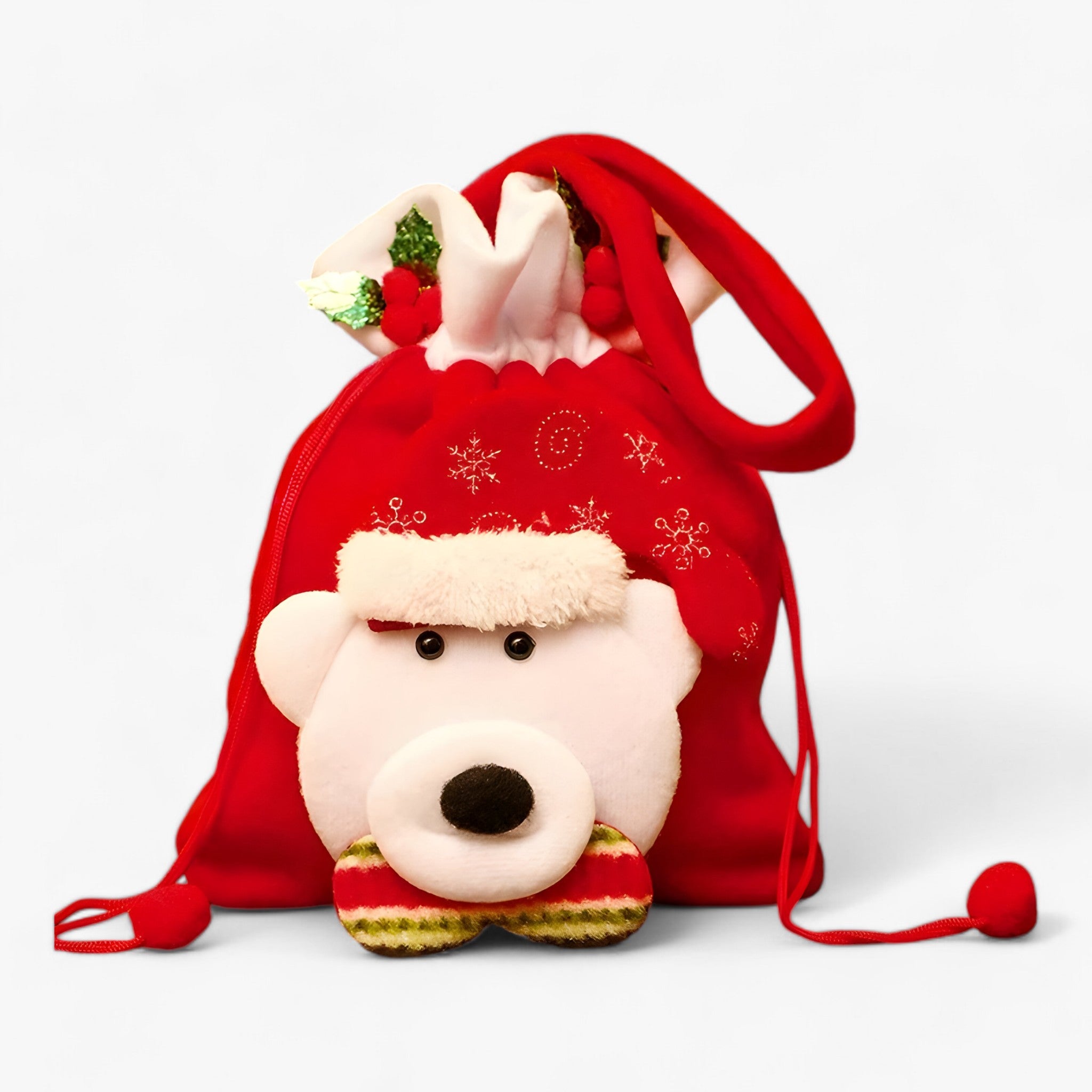 Julemandsbjørn | Julegaveposer – perfekte til at opbevare dine festlige gaver og slik - Bær 10 stykker - christmas - {{ product_tags }