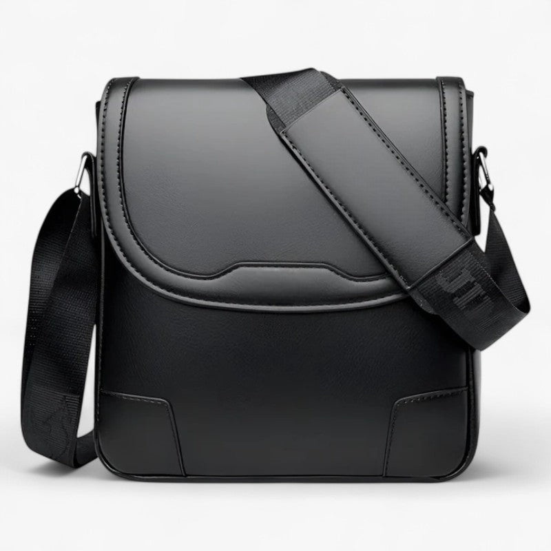 Vance | Luxe Læder Skuldertaske – Stilfuld, Kompakt & Praktisk - Sort - bags - {{ product_tags }