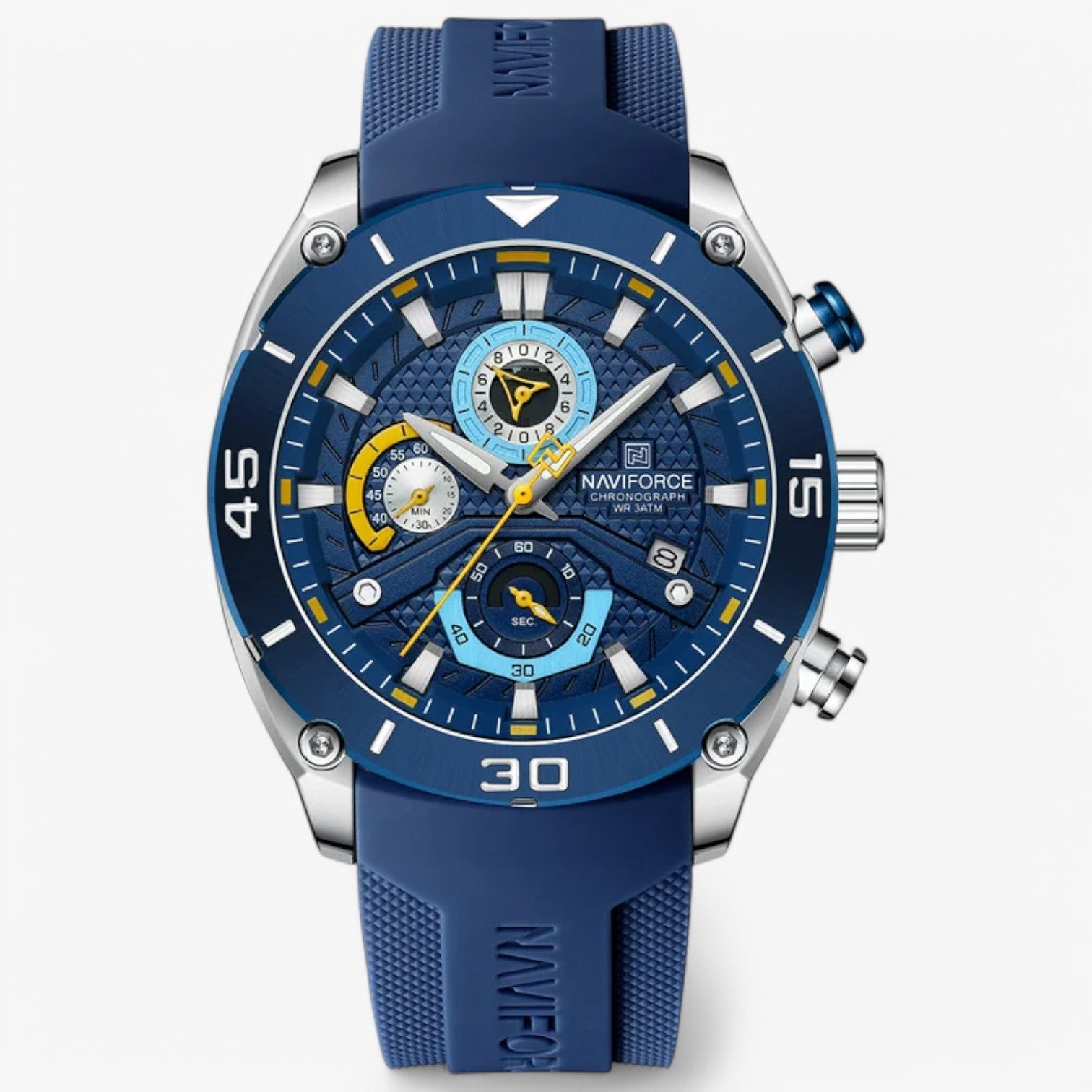 Rene | Taktisk & Robust – Vandtæt sportsur til enhver eventyrer - Blå - watches - {{ product_tags }