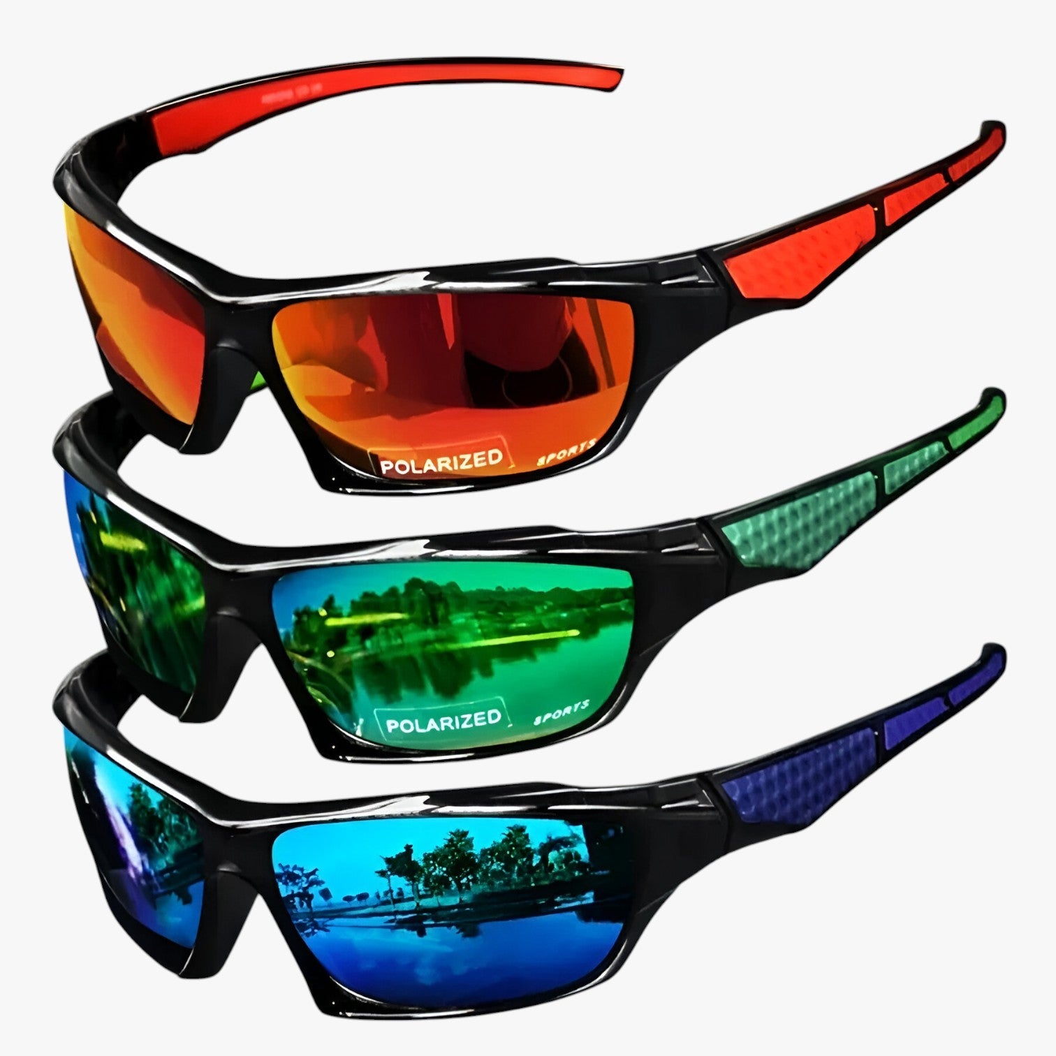 Aiden | Sportøjede med Polariserede UV400 Linser – Stil og Beskyttelse til Ham og Hende - - other - {{ product_tags }