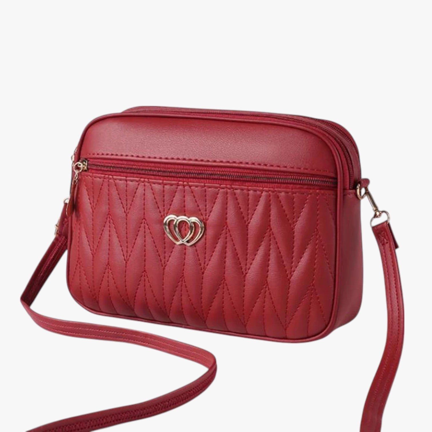 Mariah | Dameveske 2024 i myk PU-læder, elegant og alsidig - rød 26x7x18cm - Mariah | Dameveske 2024 i myk PU-læder, elegant og alsidig - €25 - {{ product_tags }