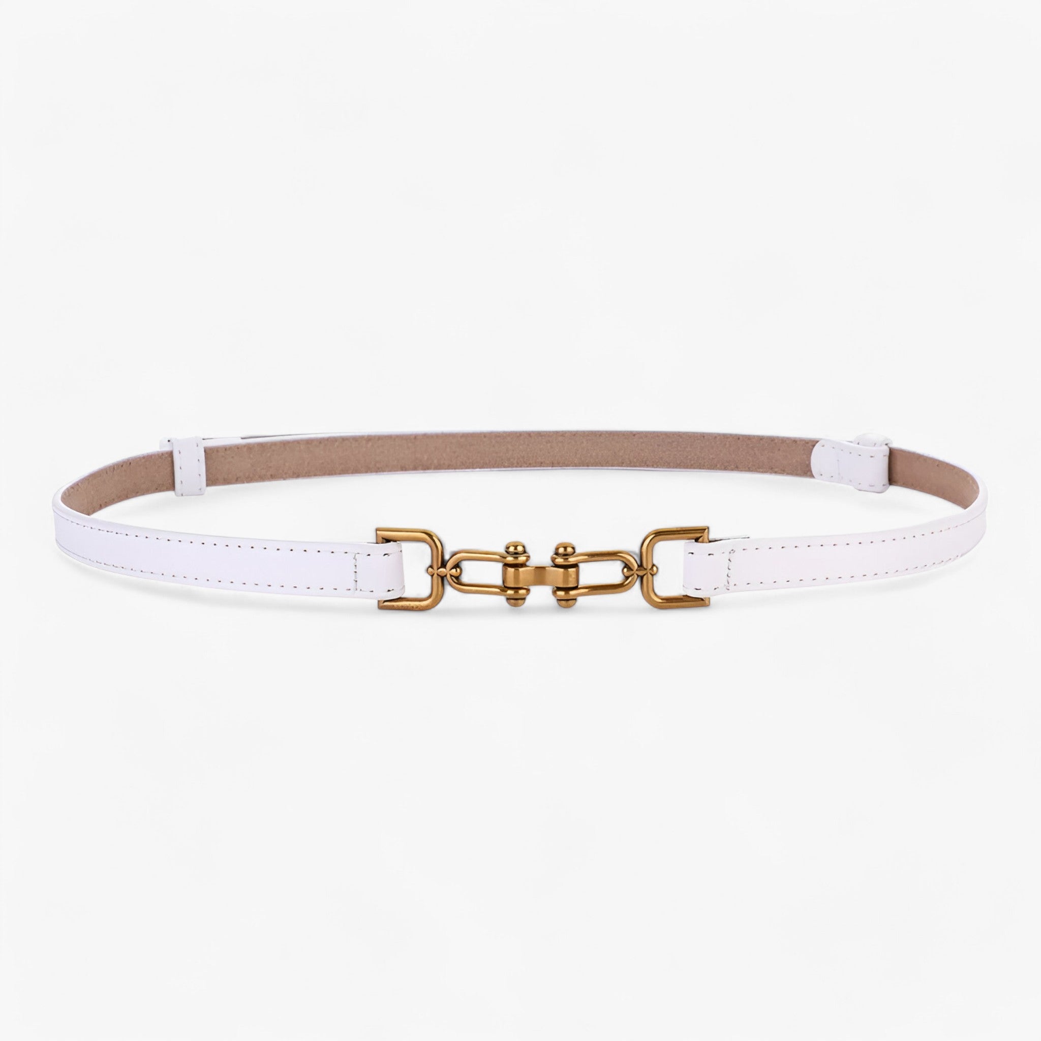 Amelia | Damebælte - Elegant og bæredygtig - Hvid 95 CM - women's fashion - {{ product_tags }