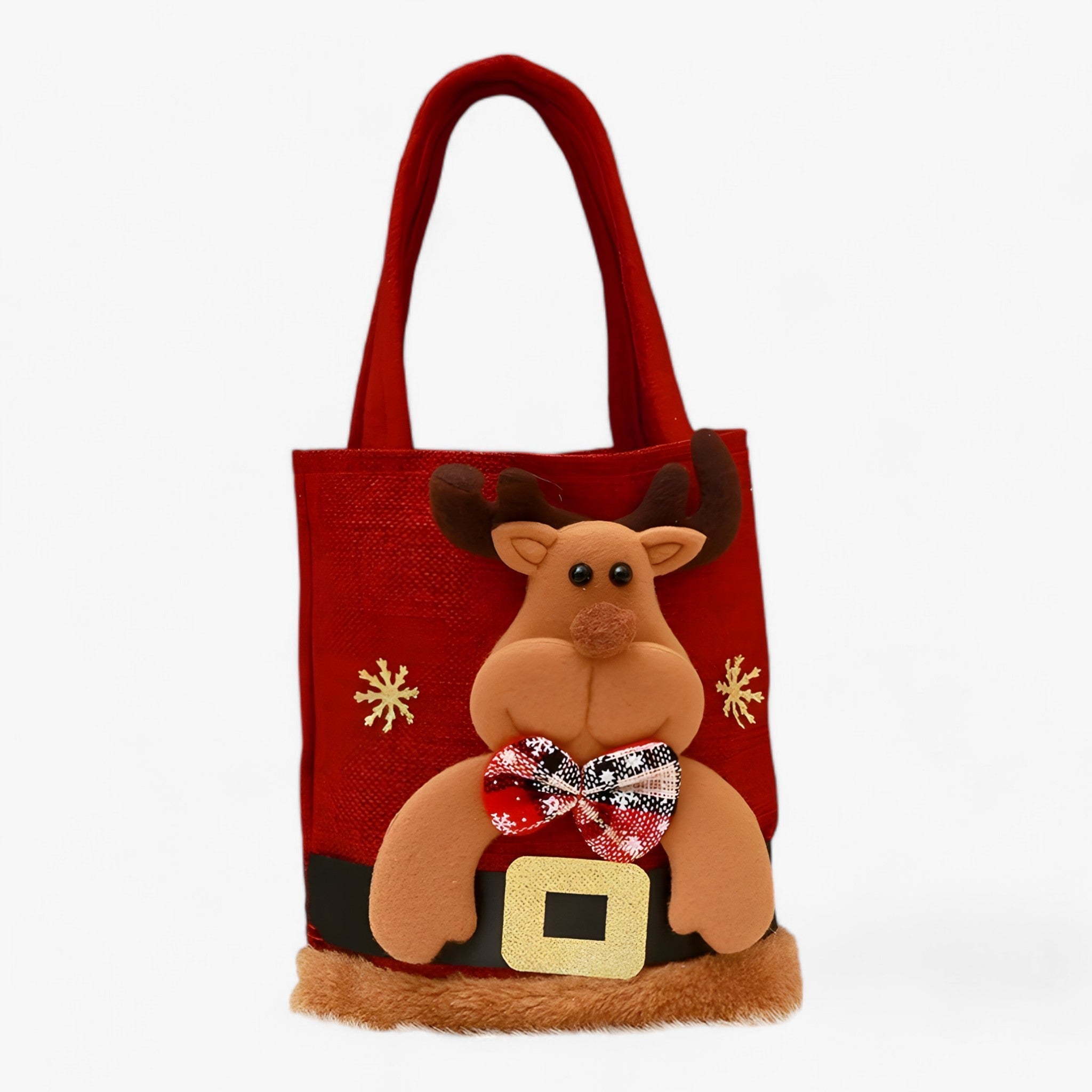 Julemandsbjørn | Julegaveposer – perfekte til at opbevare dine festlige gaver og slik - Elg B 10 stykker - christmas - {{ product_tags }
