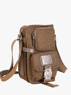 Evren | Elegant og praktisk: crossbody-tasken i vævet materiale perfekt til enhver rejse