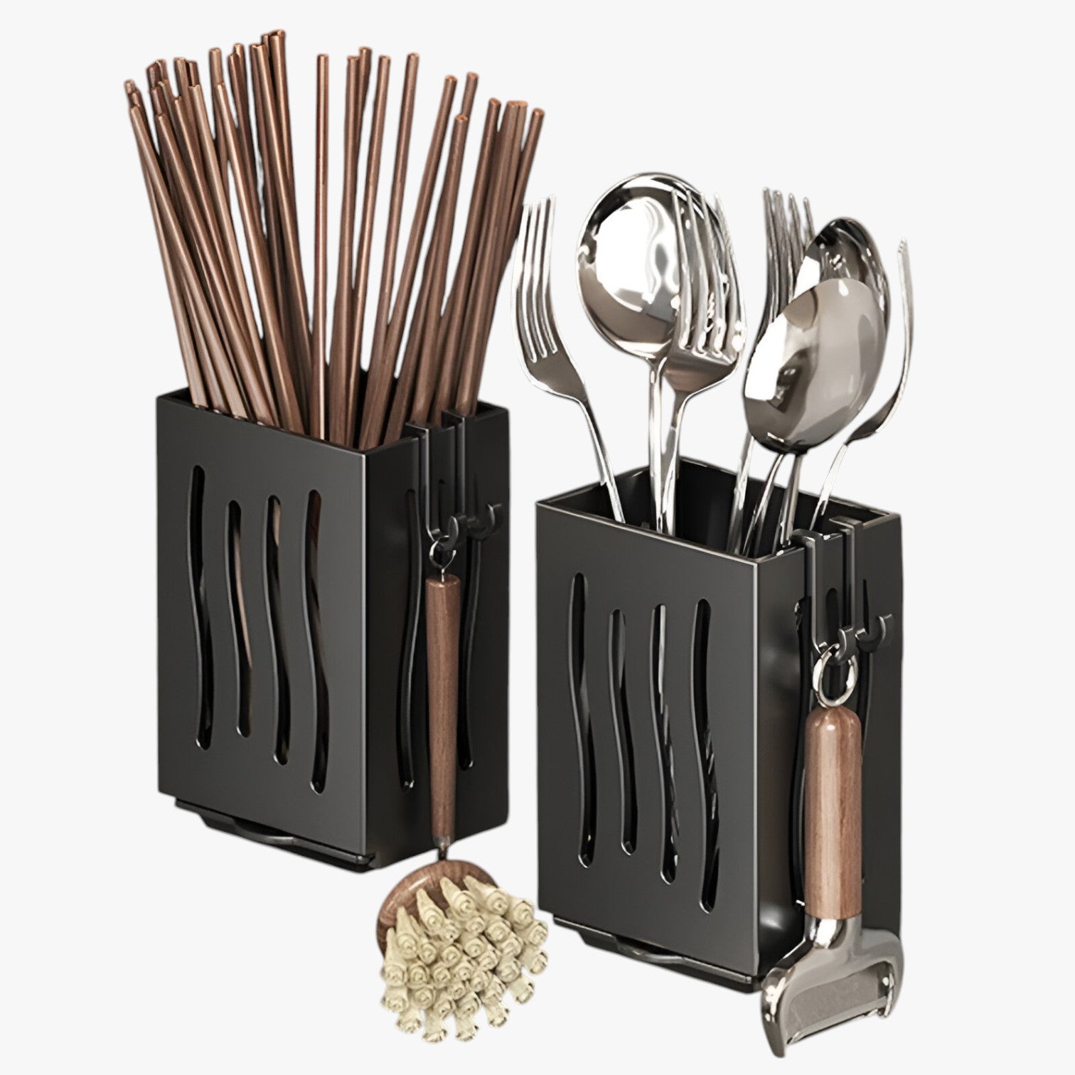 Kyren | Pladsbesparende Køkkenorganisator – Stilfuld & Multifunktionel - - house & garden - {{ product_tags }