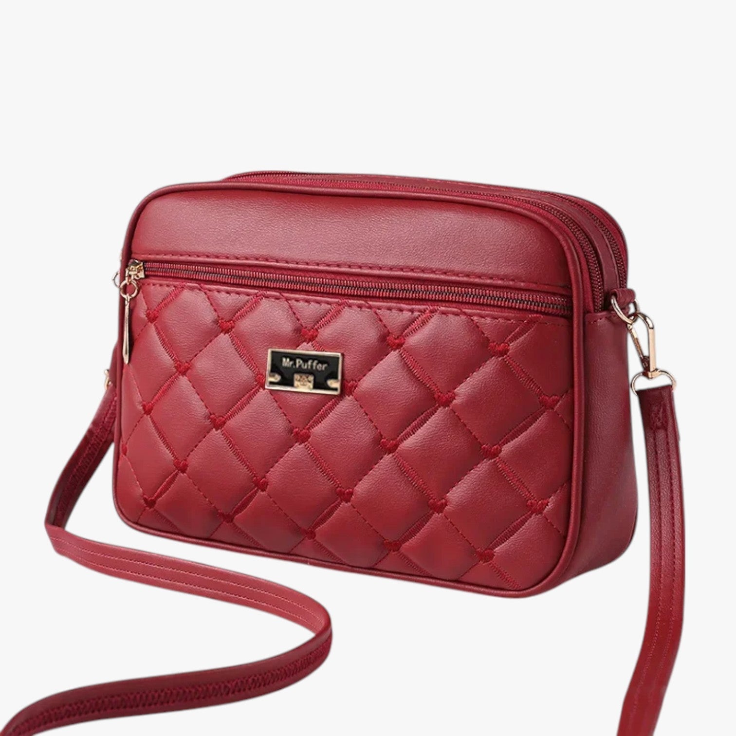 Camilla | Damen-Shoulderbag 2025 i PU Lingge, Lille og Alsidig - Rød 26cm 8cm 18cm - Camilla | Damen-Shoulderbag 2025 i PU Lingge, Lille og Alsidig - €25 - {{ product_tags }