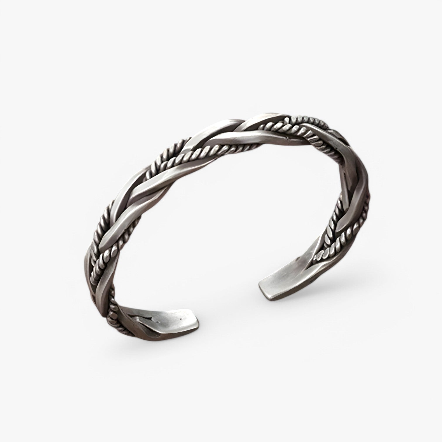 Leandro Sterling Sølv Armbånd - Cool, Tidløst og Håndlavet - Sølv - Bracelets - {{ product_tags }