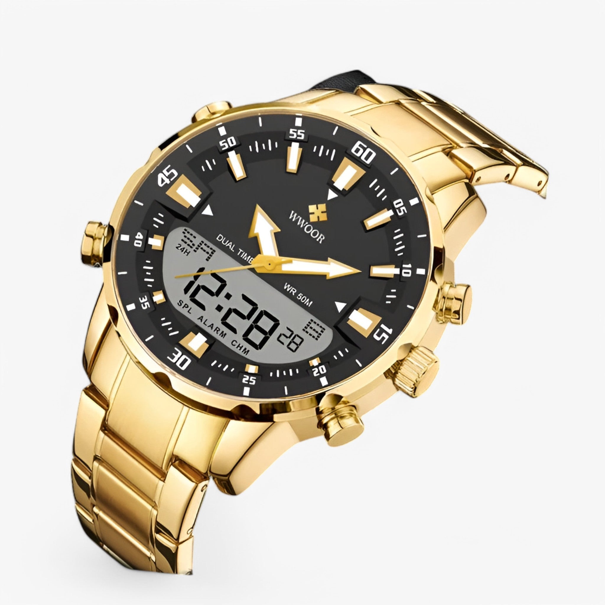 Dario | Militær sportsur i rustfrit stål - - watches - {{ product_tags }