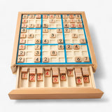 Daan | Wooden Sudoku board game with drawer