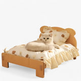 LuxuKat | Solid Wood Cat Bed - Sustainable, Comfortable & Stylish