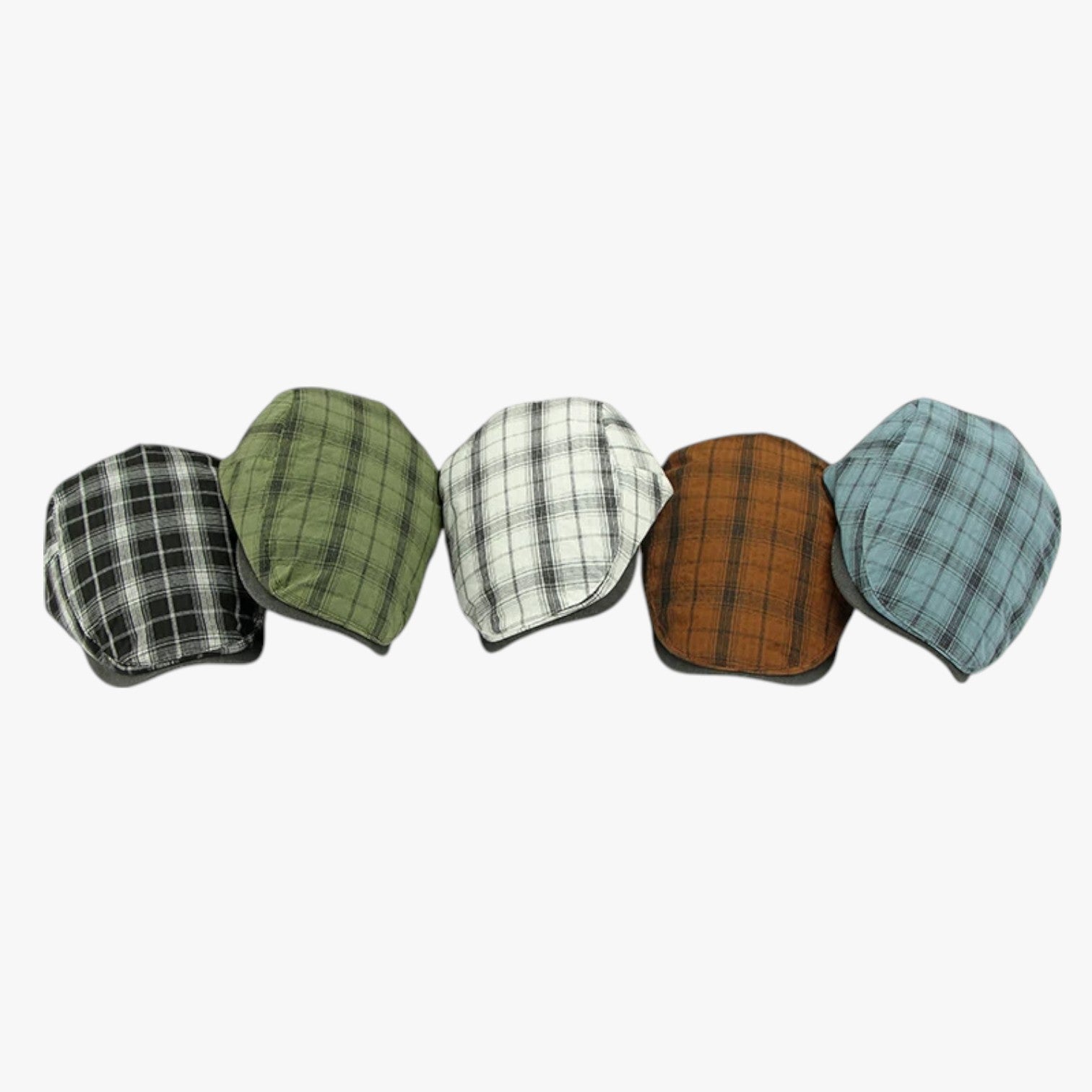 Sevyn | Tartan Retro Kasket i Bomuld - - Sevyn | Tartan Retro Kasket i Bomuld - €25 - {{ product_tags }