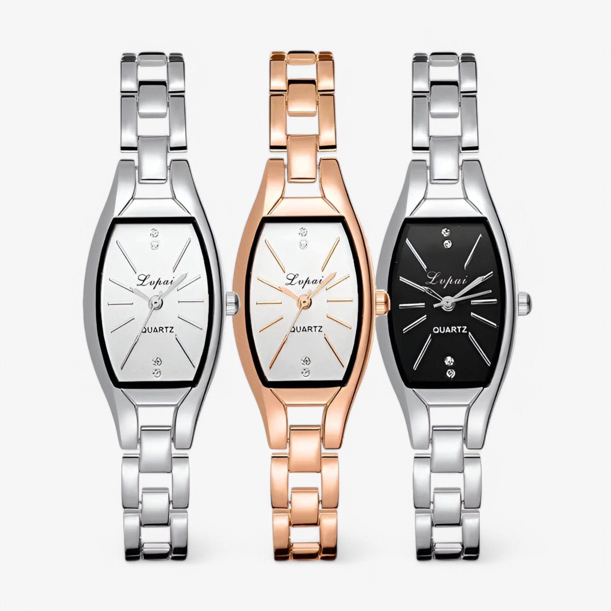 Léa | Minimalistisk dameur med lille urskive og diamantdetaljer - - watches - {{ product_tags }