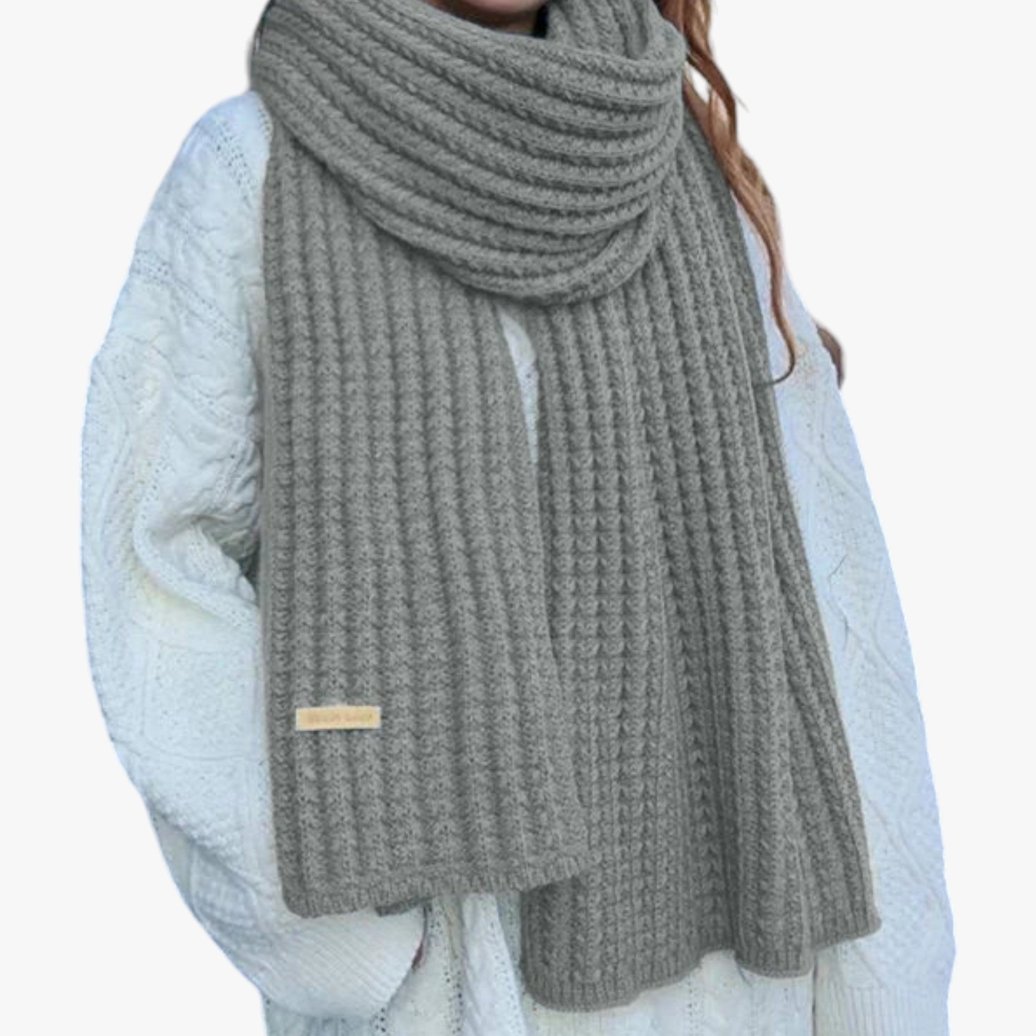 Rylie | Strikket termotørklæde til vinteren - ultimativ beskyttelse mod kulden - - winter - {{ product_tags }