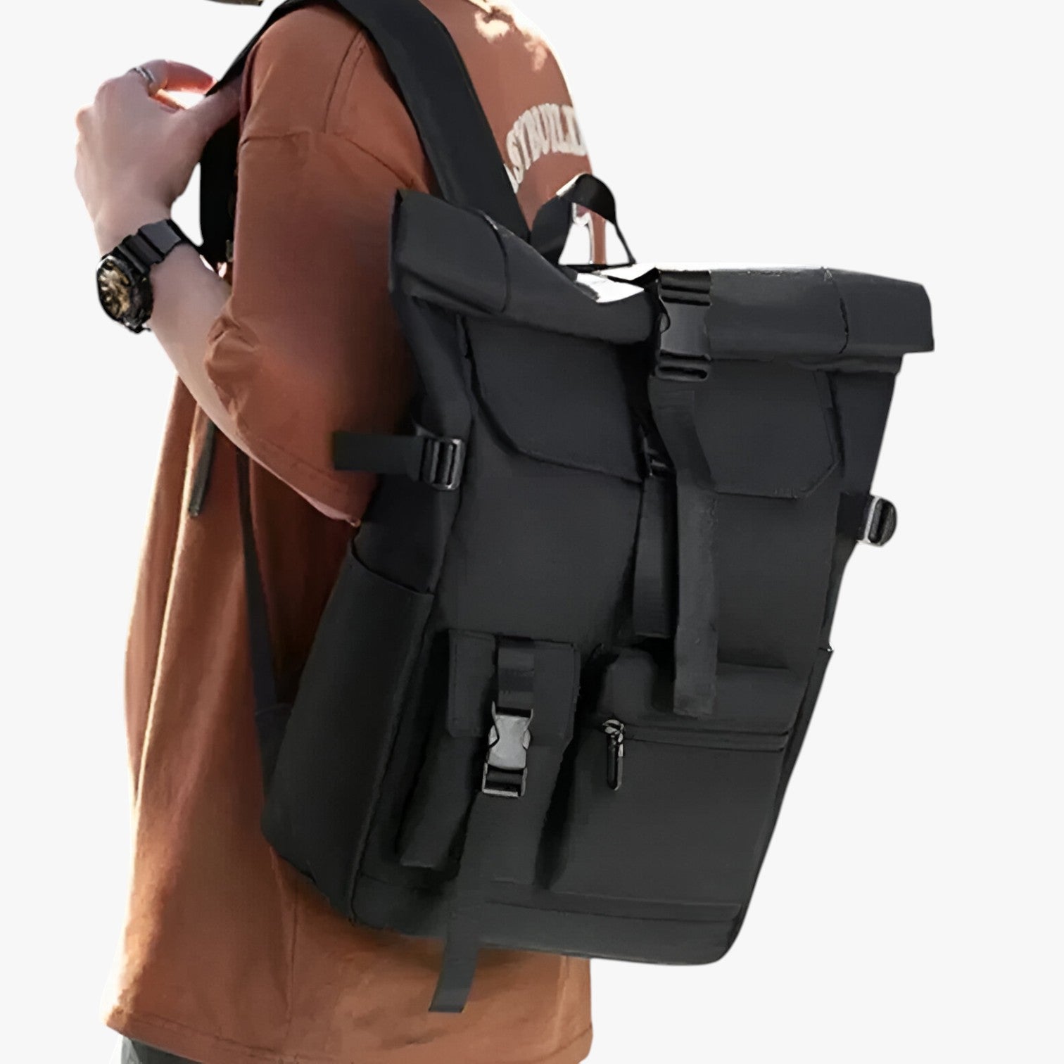 Adrian | Komfortabel vandtæt sammenrullelig rygsæk til aktive udendørsrejser - - bags - {{ product_tags }