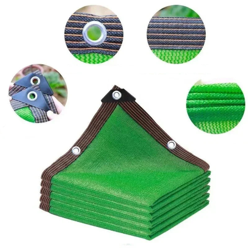 Caroline | Zonneschermnet Sort HDPE - UV Werend Schaduwdoek til Terras & Tuin