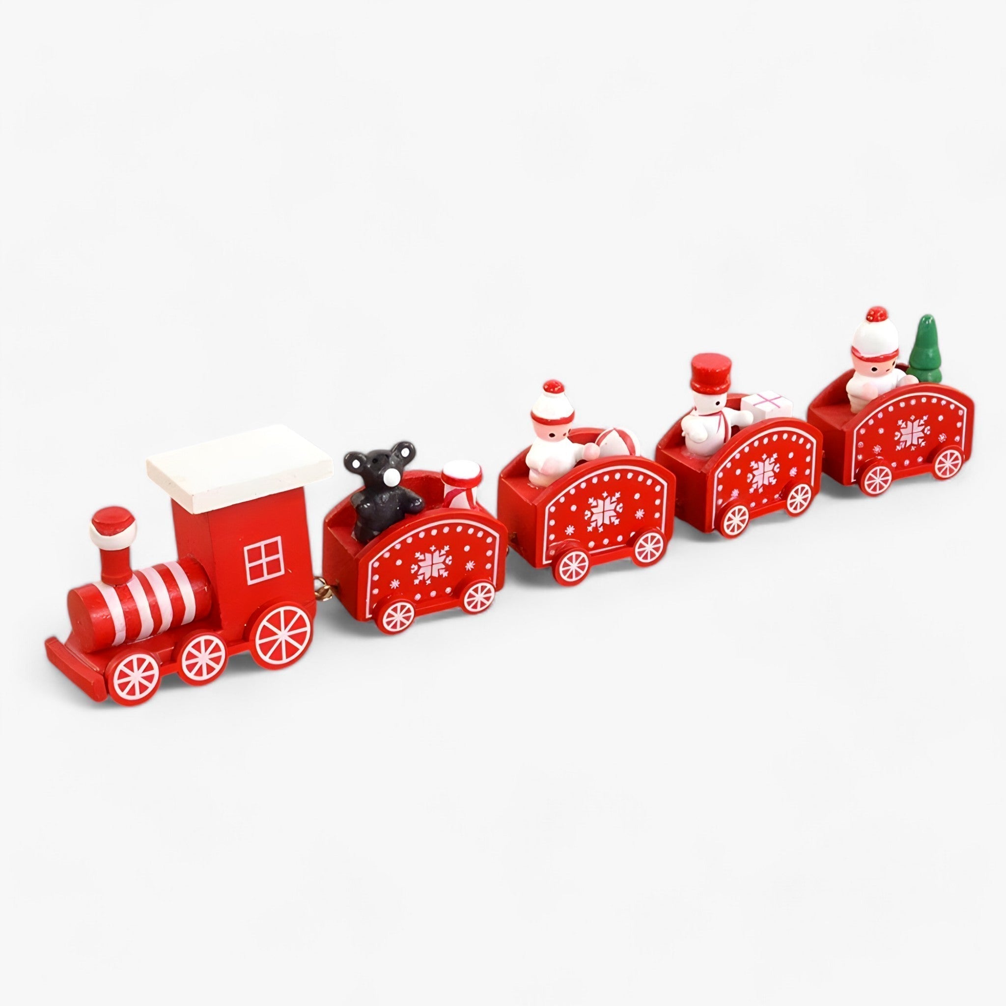 Finurlig | Julepynt af damptog i træ - Stil5 1 +1 GRATIS - christmas - {{ product_tags }