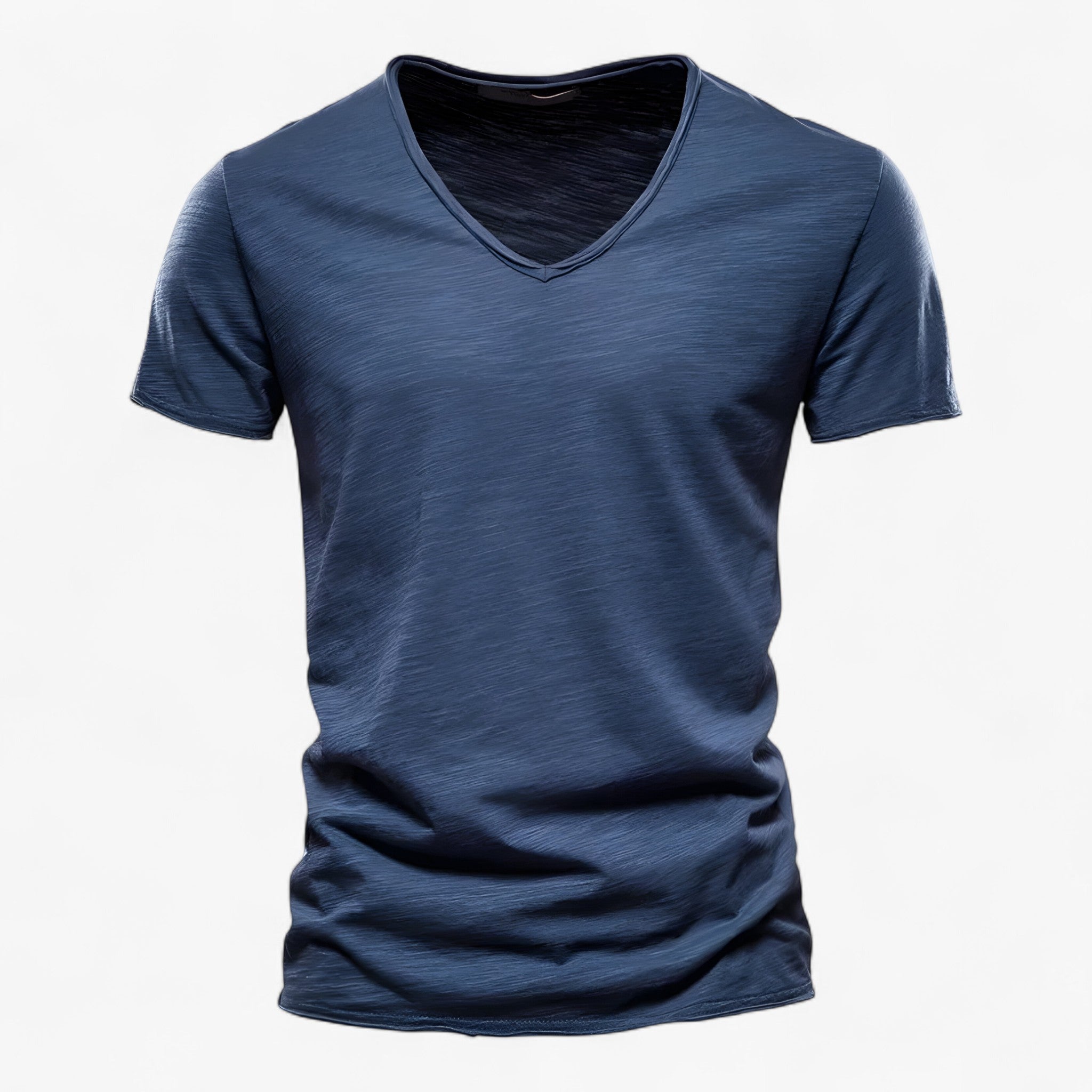 Benny | Sommer Skjorte i Bomuld - Mørkeblå - men's fashion - {{ product_tags }
