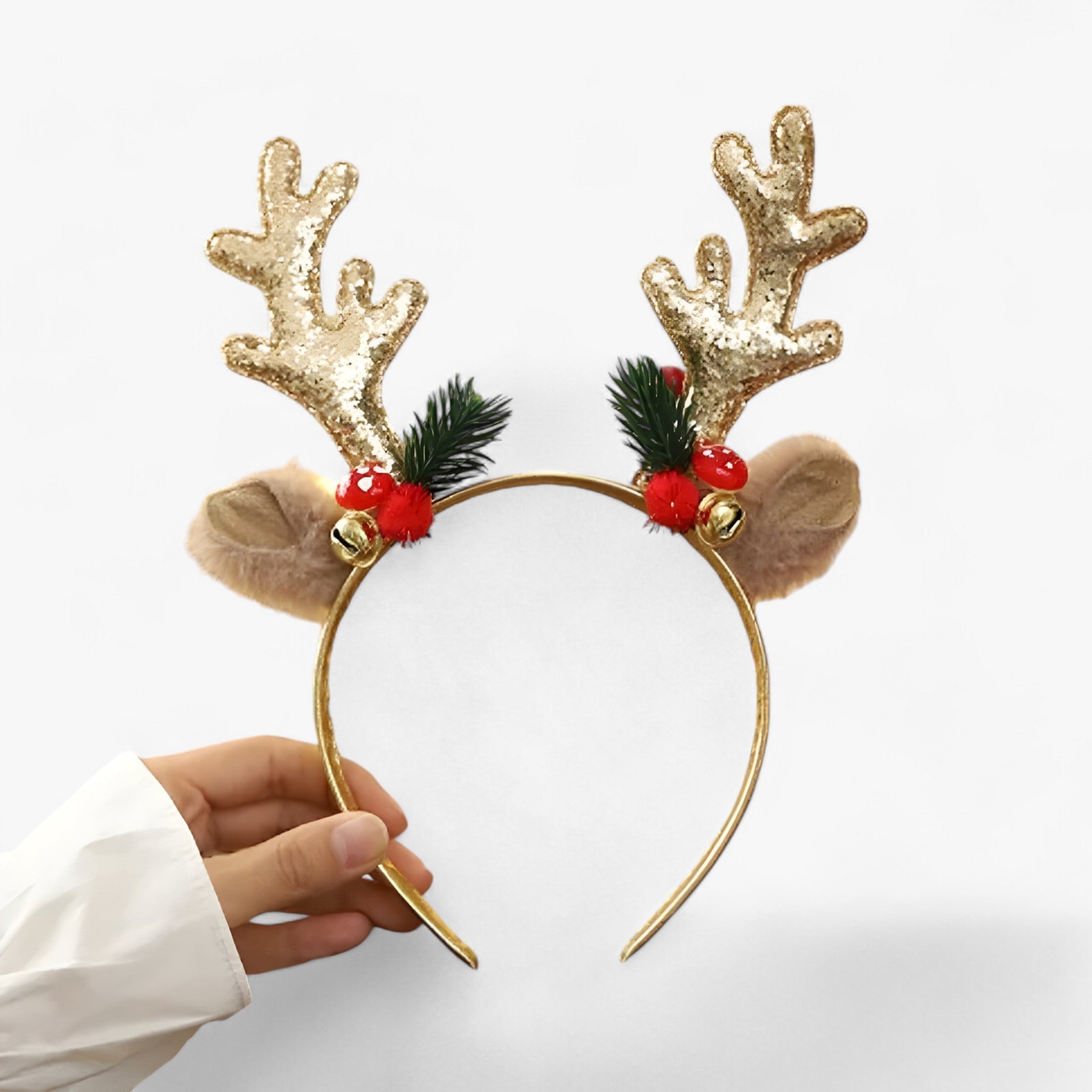 Emma | Julekrans med horn - Festligt og delikat tilbehør til børn - Stil 4 1 +1 GRATIS - baby - {{ product_tags }