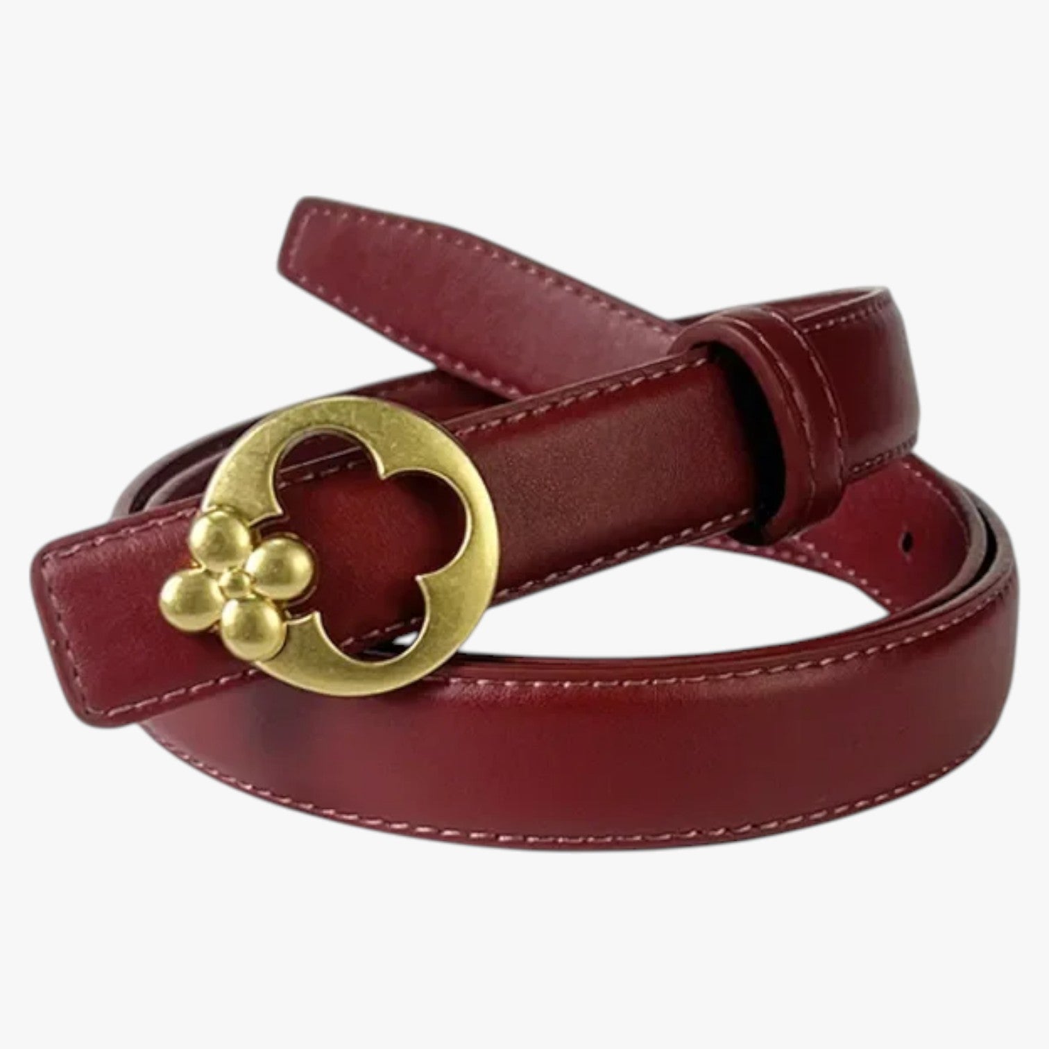 Iyla | Damelivægt 2025 Elegance Casual med Designer-Spænde - rosso vino 105cm-110cm - Iyla | Damelivægt 2025 Elegance Casual med Designer-Spænde - €25 - {{ product_tags }