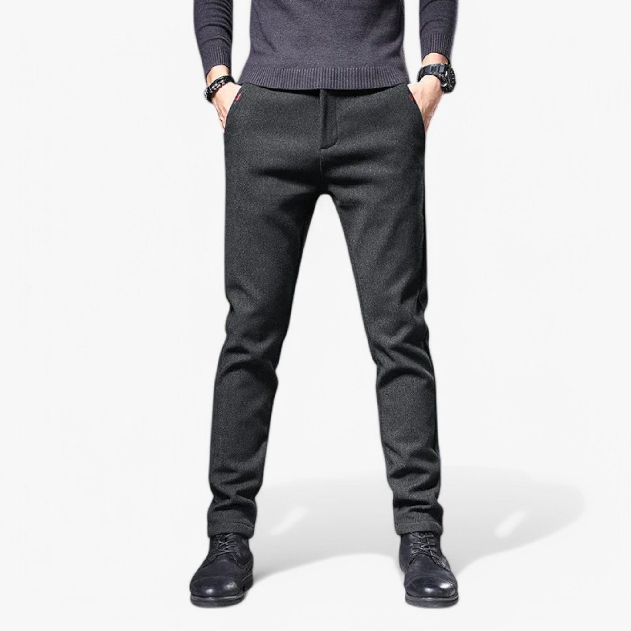 Christian | Casual Bukser - Marinblå - men's fashion - {{ product_tags }