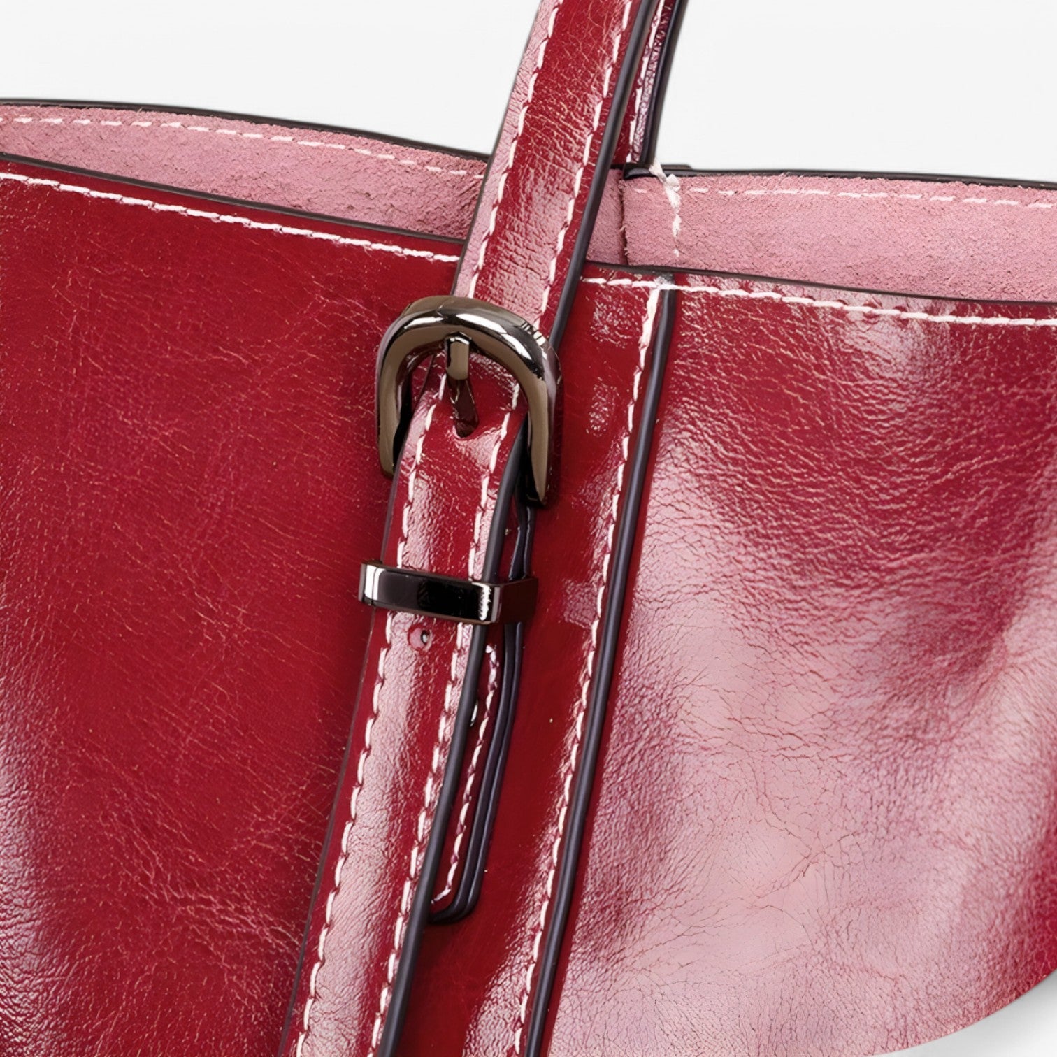 Kayla | Stilfuld lædertaske – Rummelig, komfortabel og perfekt til arbejde - - bags - {{ product_tags }