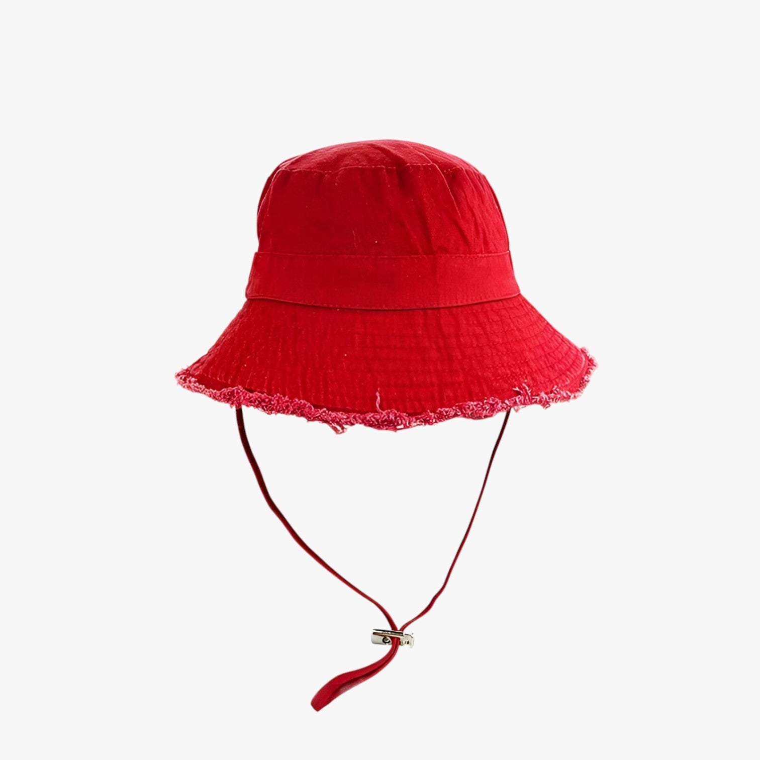 Nadine | Damernes Denim Hat - Solbeskyttende, Justerbar og Perfekt til Udendørsbrug - Rød Én Størrelse - women's fashion - {{ product_tags }